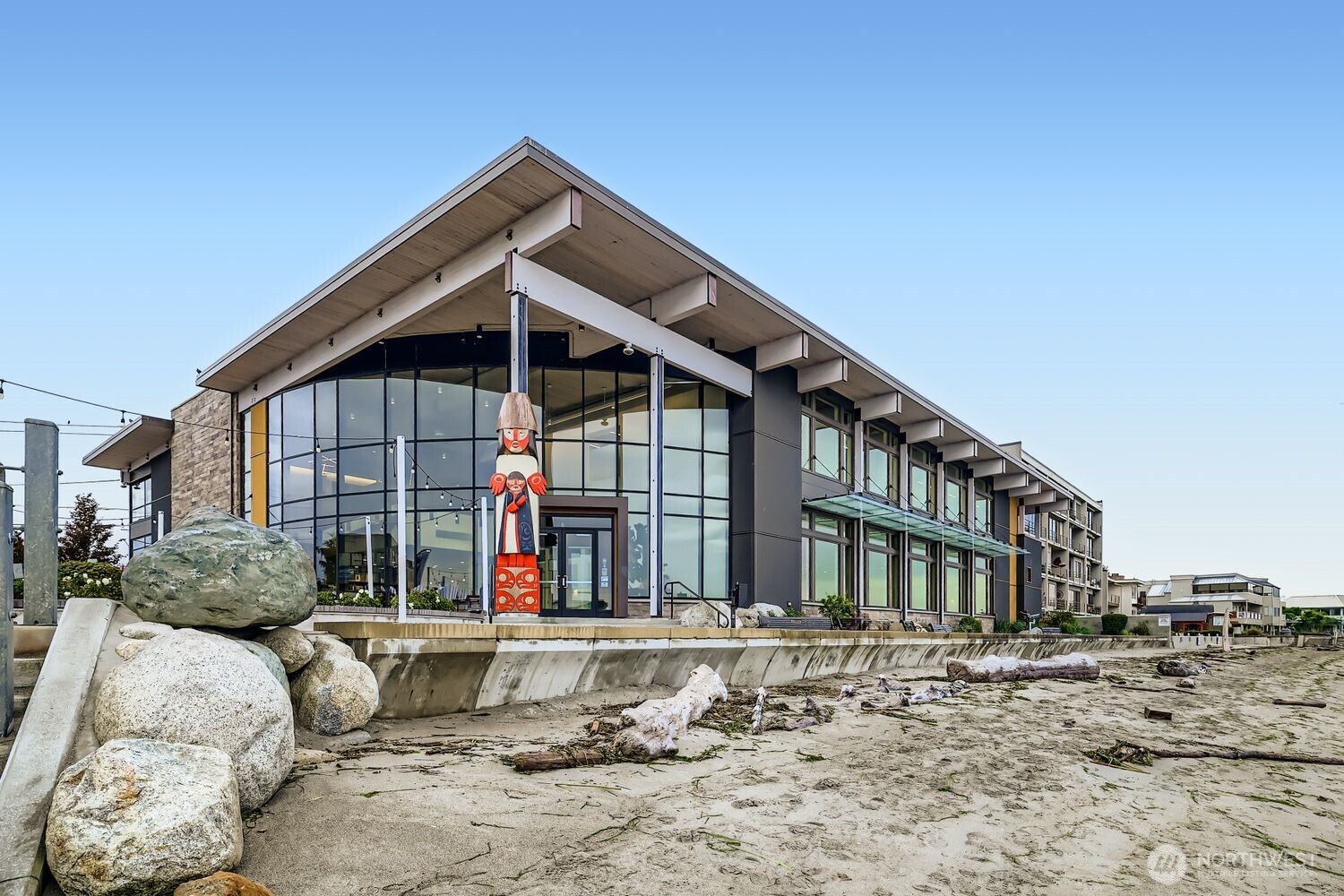 8912 229th Place Southwest, Unit B Edmonds, WA 98026 - Photo 22 of 25 a view of a house with a yard