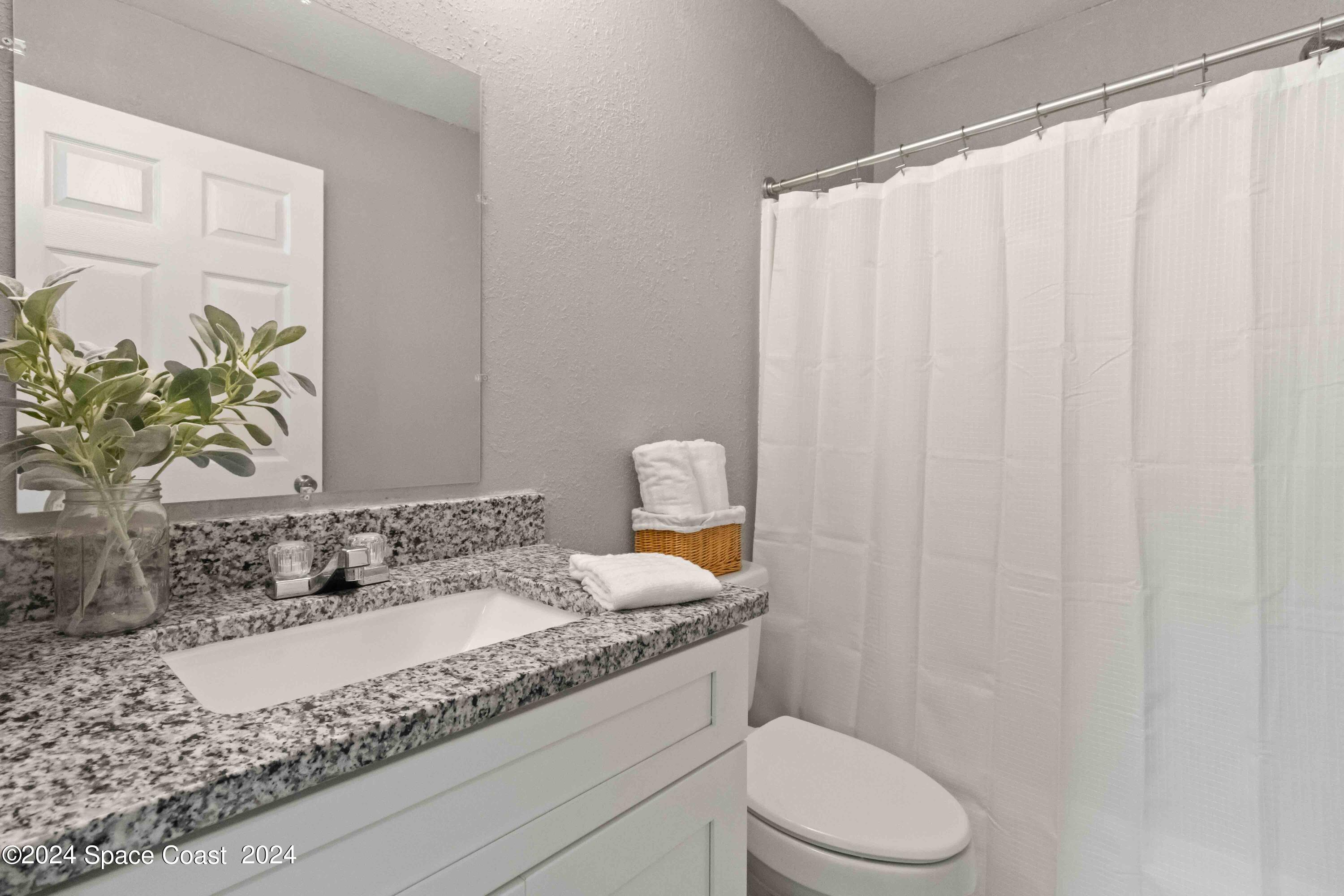6846 Hartford Road Cocoa, FL 32927 - Photo 16 of 19 Beautifully Updated Guest Bathroom