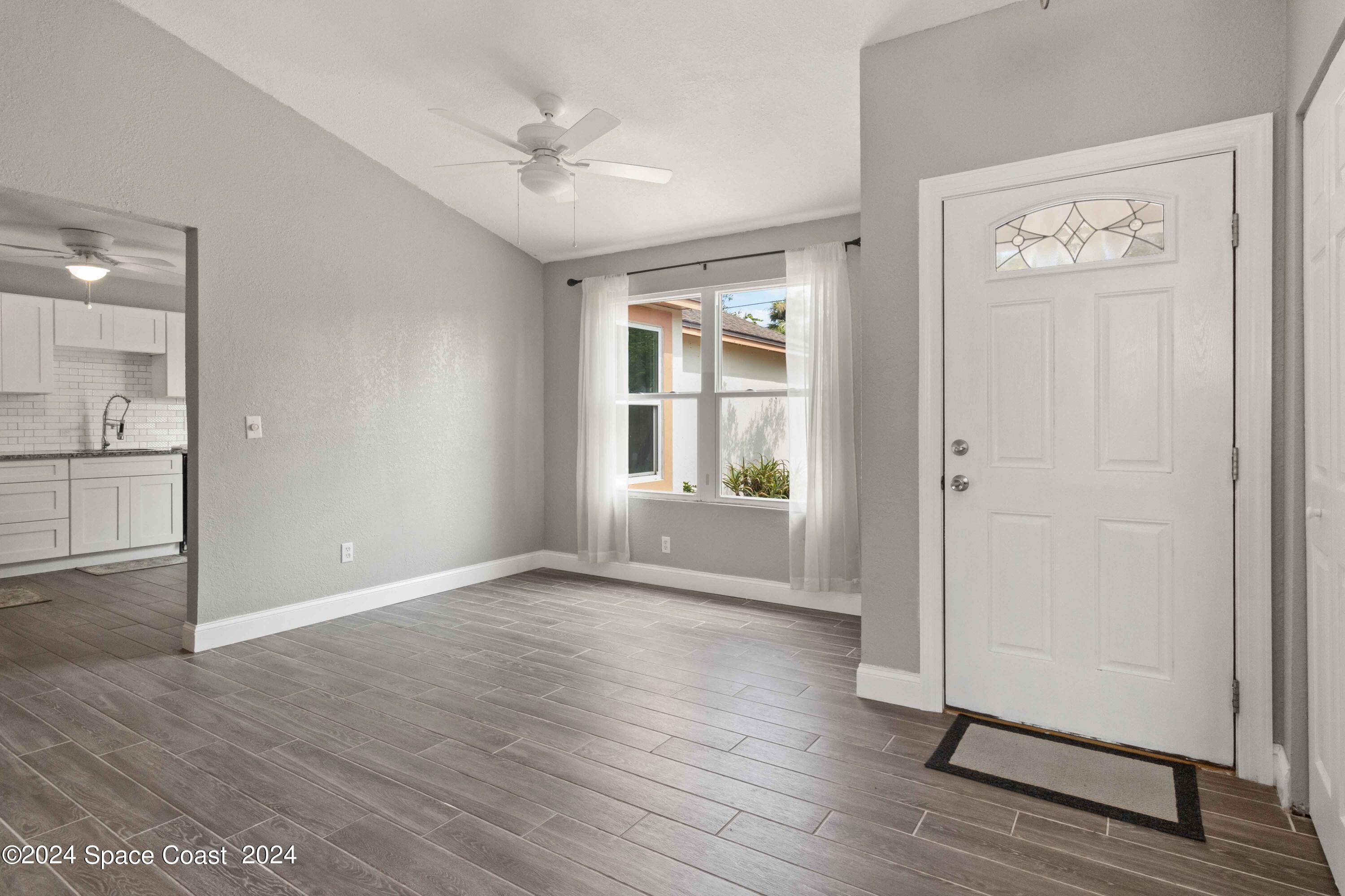 Foyer and Dining Room Area