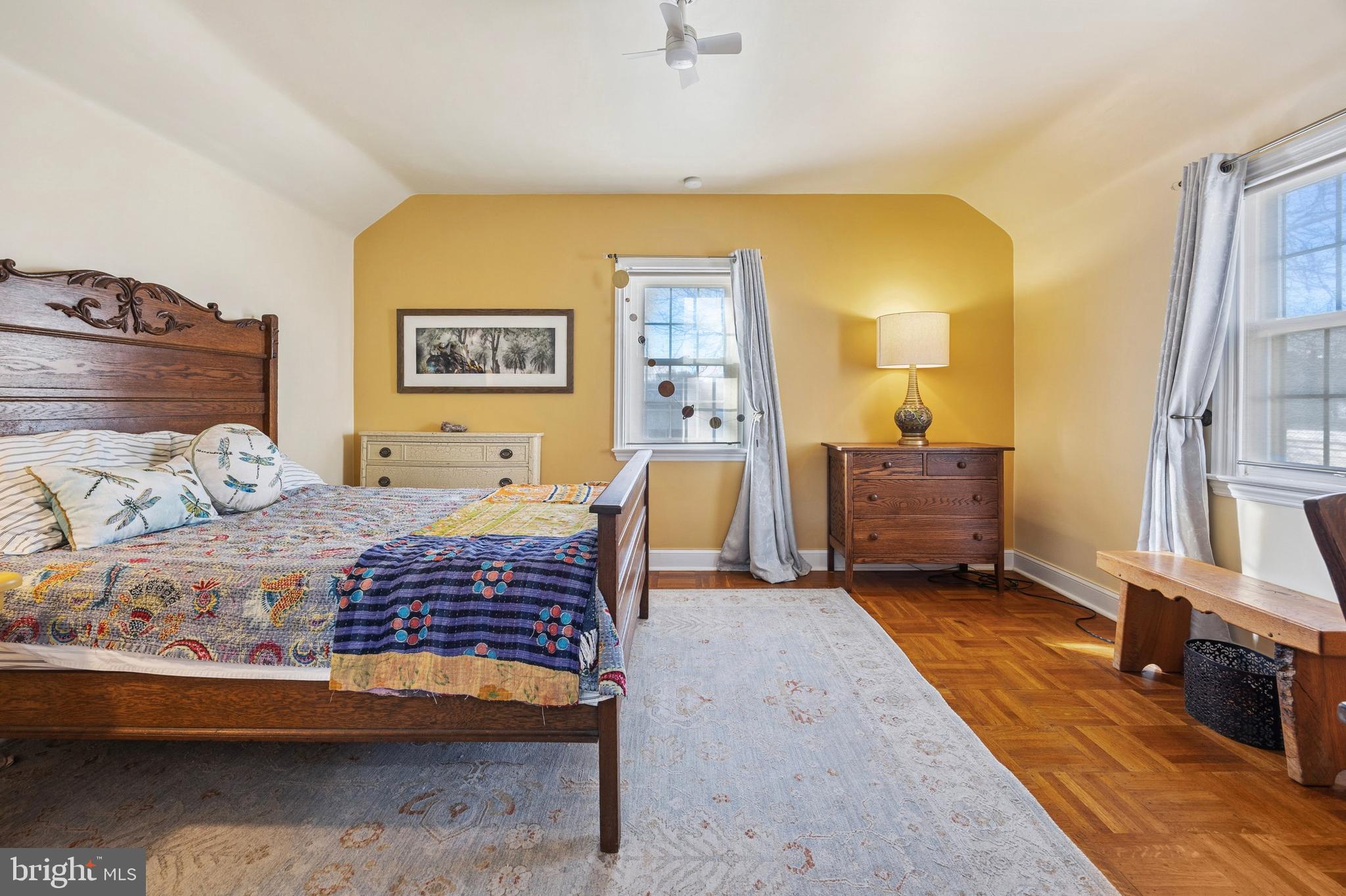 1155 Easton Road Abington, PA 19001 - Photo 21 of 35 a bedroom with a bed and wooden floor
