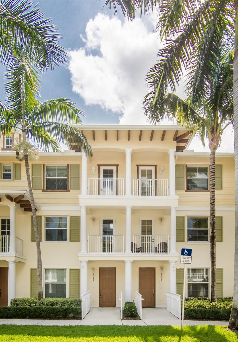 4340 Main Street Jupiter, FL 33458 - Photo 1 of 34 Front of Townhouse