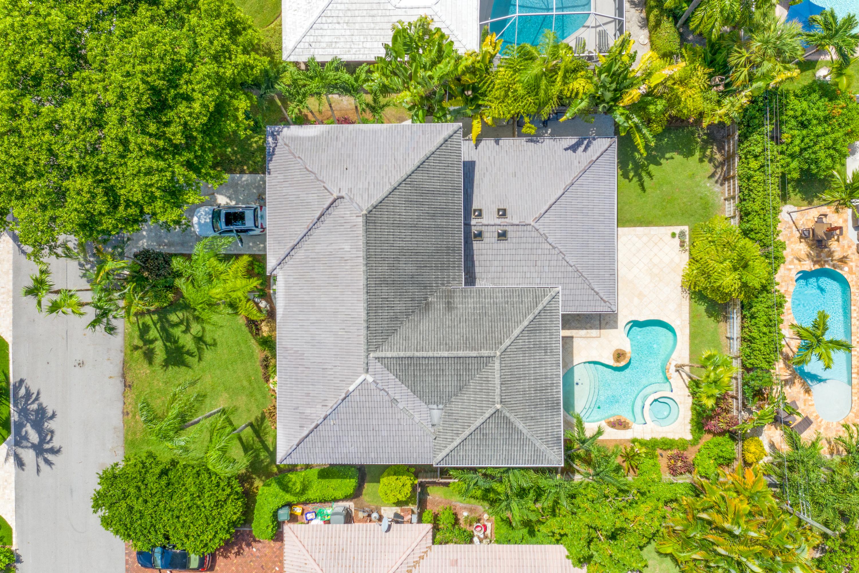 783 Toledo Drive Boca Raton, FL 33432 - Photo 65 of 90 24-Drone-Top-Down-View-2