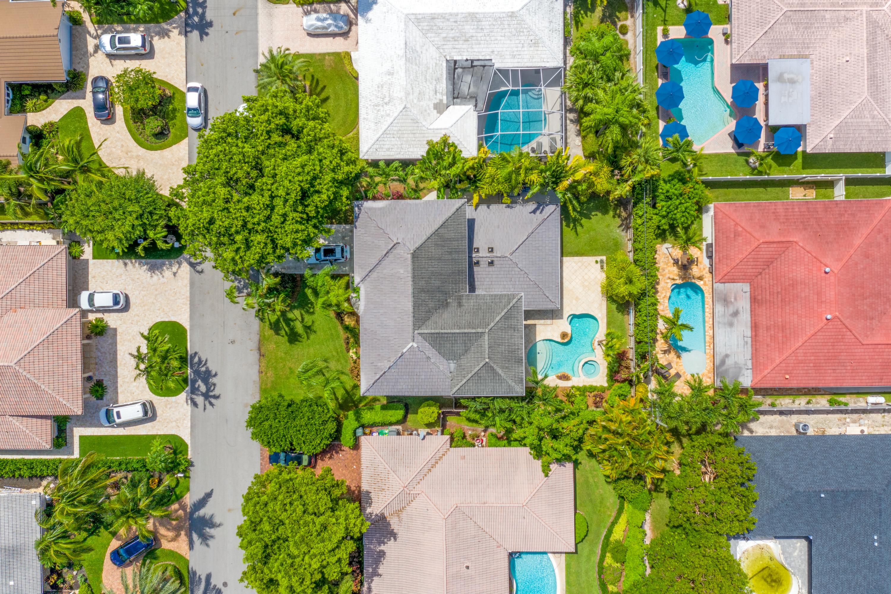 783 Toledo Drive Boca Raton, FL 33432 - Photo 87 of 90 26-Drone-Top-Down-View-4