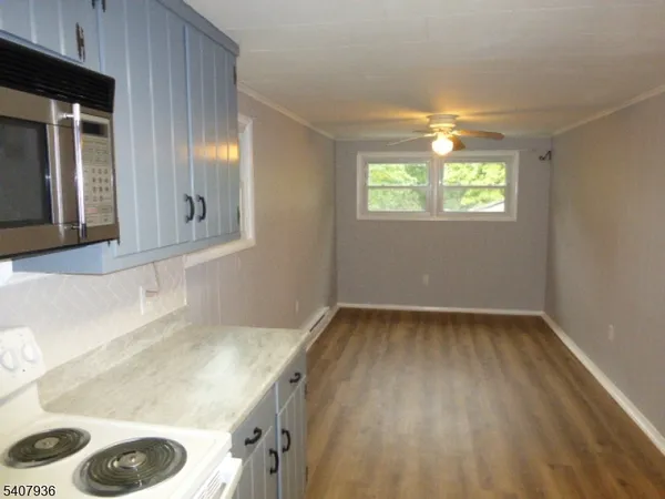 a view of kitchen and utility room