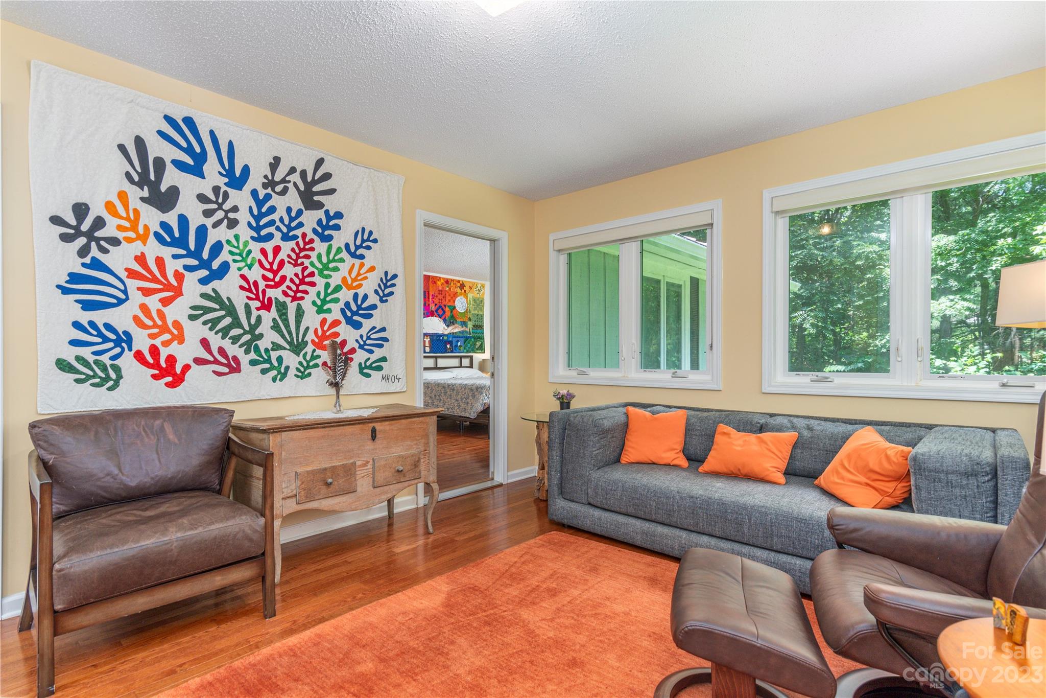 6 Cambridge Road Asheville, NC 28804 - Photo 14 of 35 a living room with furniture and a couch