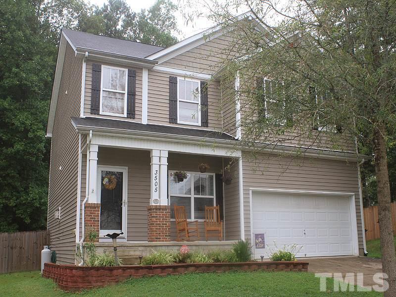 3505 Pinkham Way Raleigh, NC 27616 - Photo 21 of 24 a front view of a house