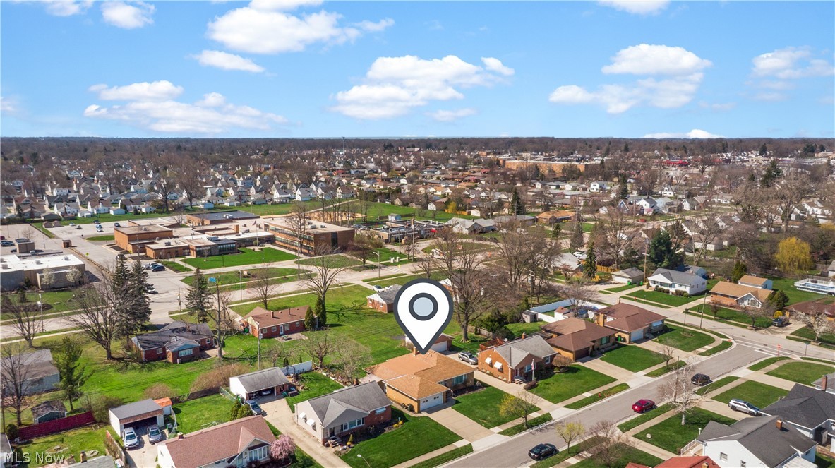 1730 Alcester Road Mayfield Heights, OH 44124 - Photo 32 of 39 Aerial perspective of suburban area