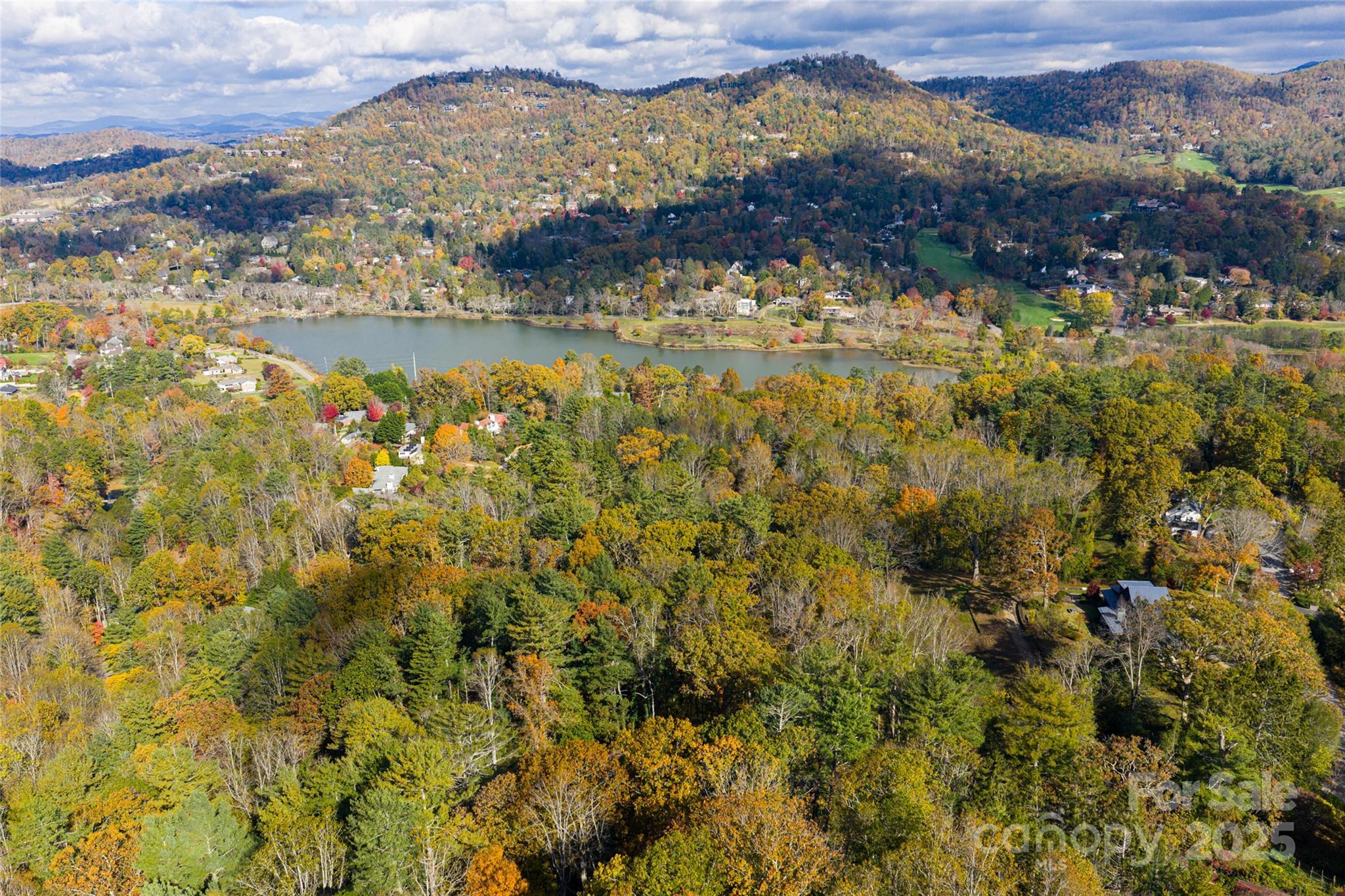 5 Horizon Hill Road Asheville, NC 28804 - Photo 24 of 42 a view of lake and mountain