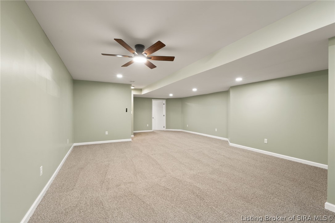 3015 Creek Ridge Drive New Albany, IN 47150 - Photo 26 of 48 Family Room in Basement