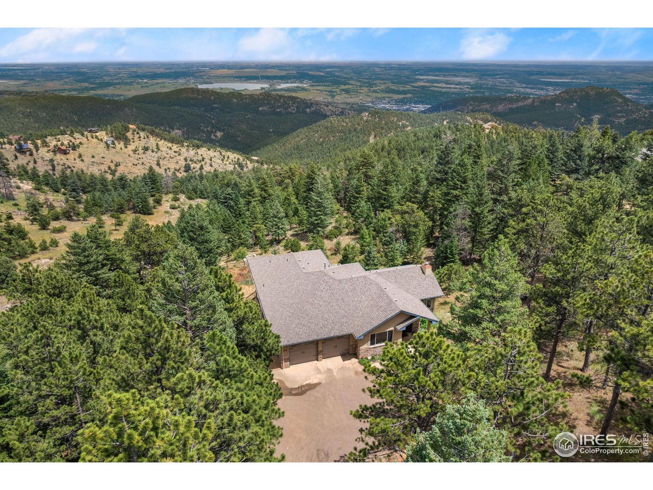 309 Sunrise Lane Boulder, CO 80302 - Photo 28 of 40 a view of a lake from a yard