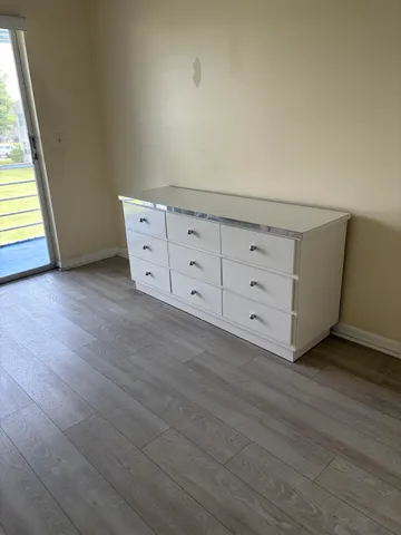 a view of a garden from a window