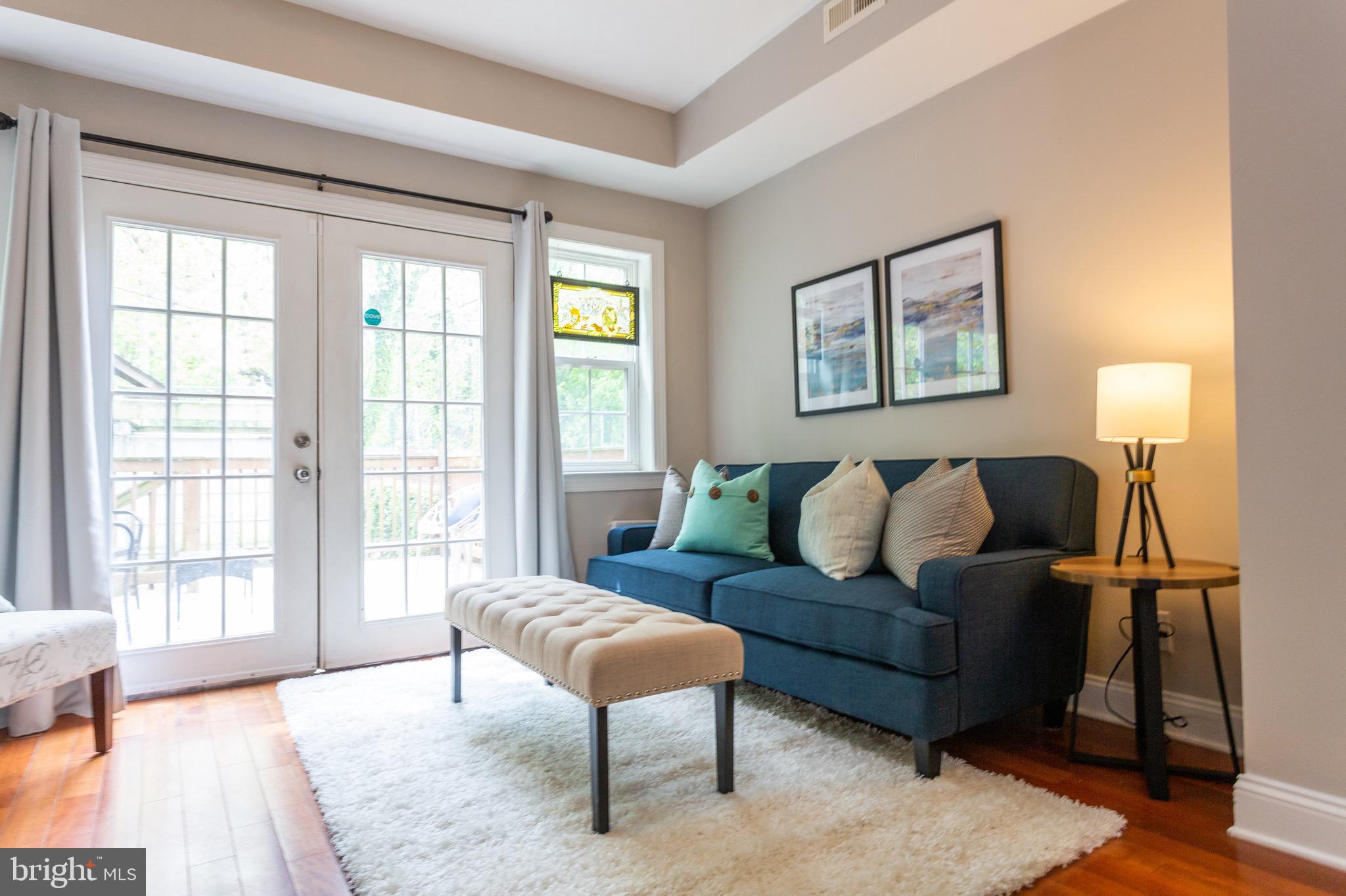 19 Bryant Street Northeast Washington, DC 20002 - Photo 11 of 44 Family room overlooking deck
