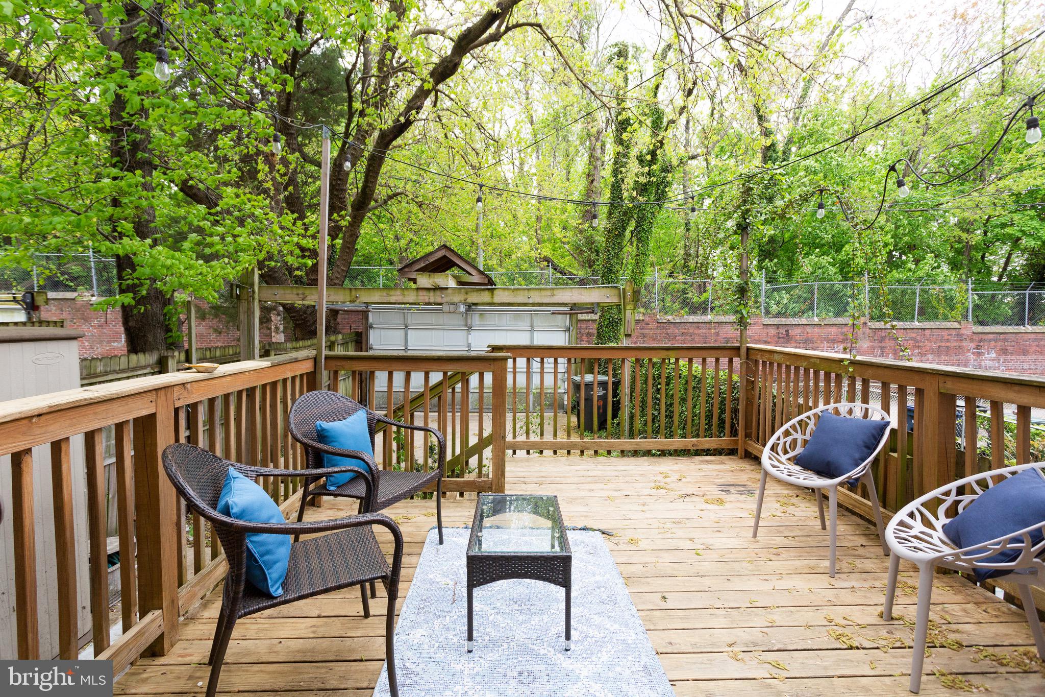 19 Bryant Street Northeast Washington, DC 20002 - Photo 39 of 44 Deck + parking