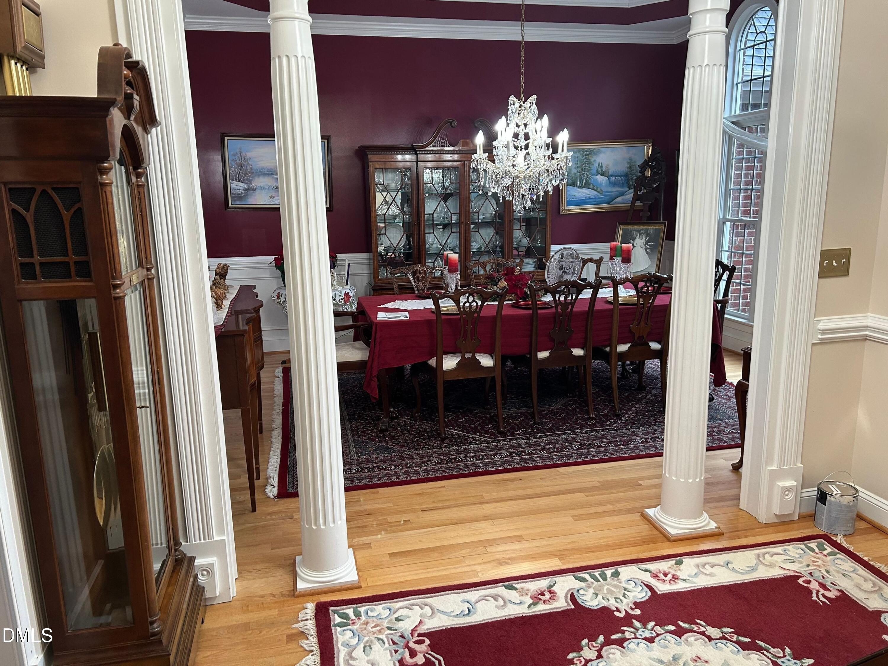 3608 Pauley Court Raleigh, NC 27610 - Photo 4 of 48 a view of a dining room with furniture