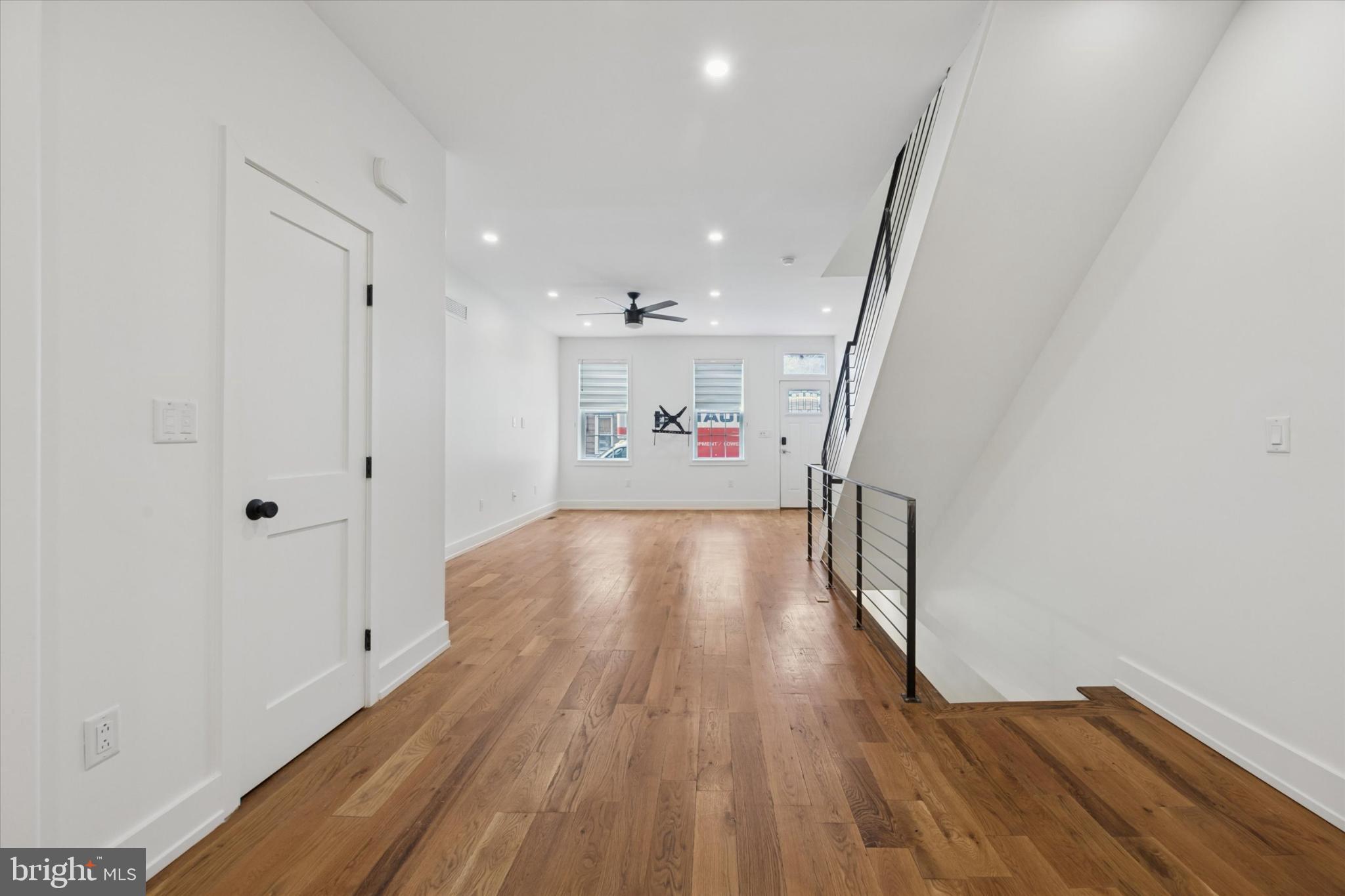 531 Mifflin Street Philadelphia, PA 19148 - Photo 5 of 28 a view of a hallway with wooden floor