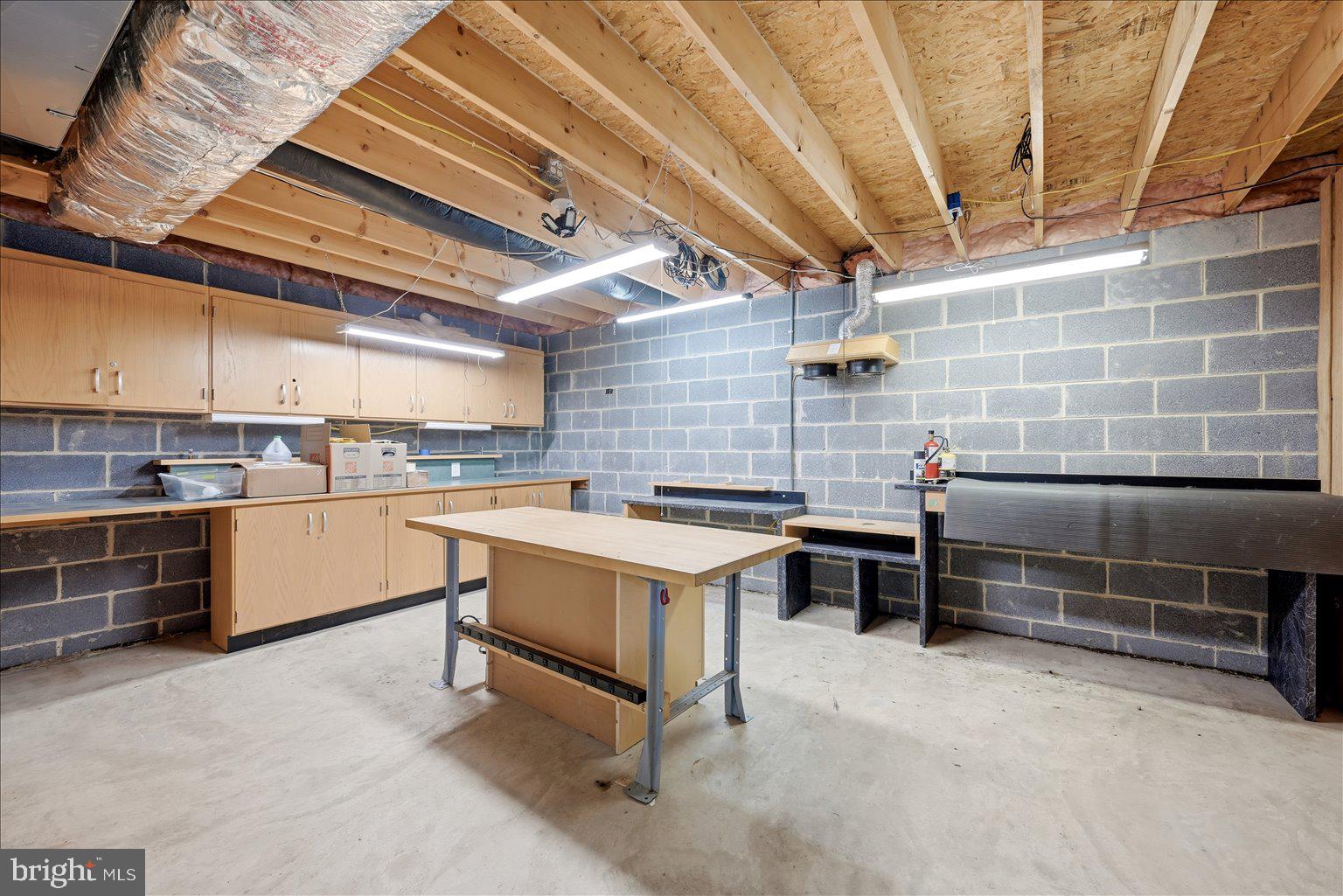 323 South Timber Ridge Road Cross Junction, VA 22625 - Photo 49 of 109 Spacious workshop with ample storage.