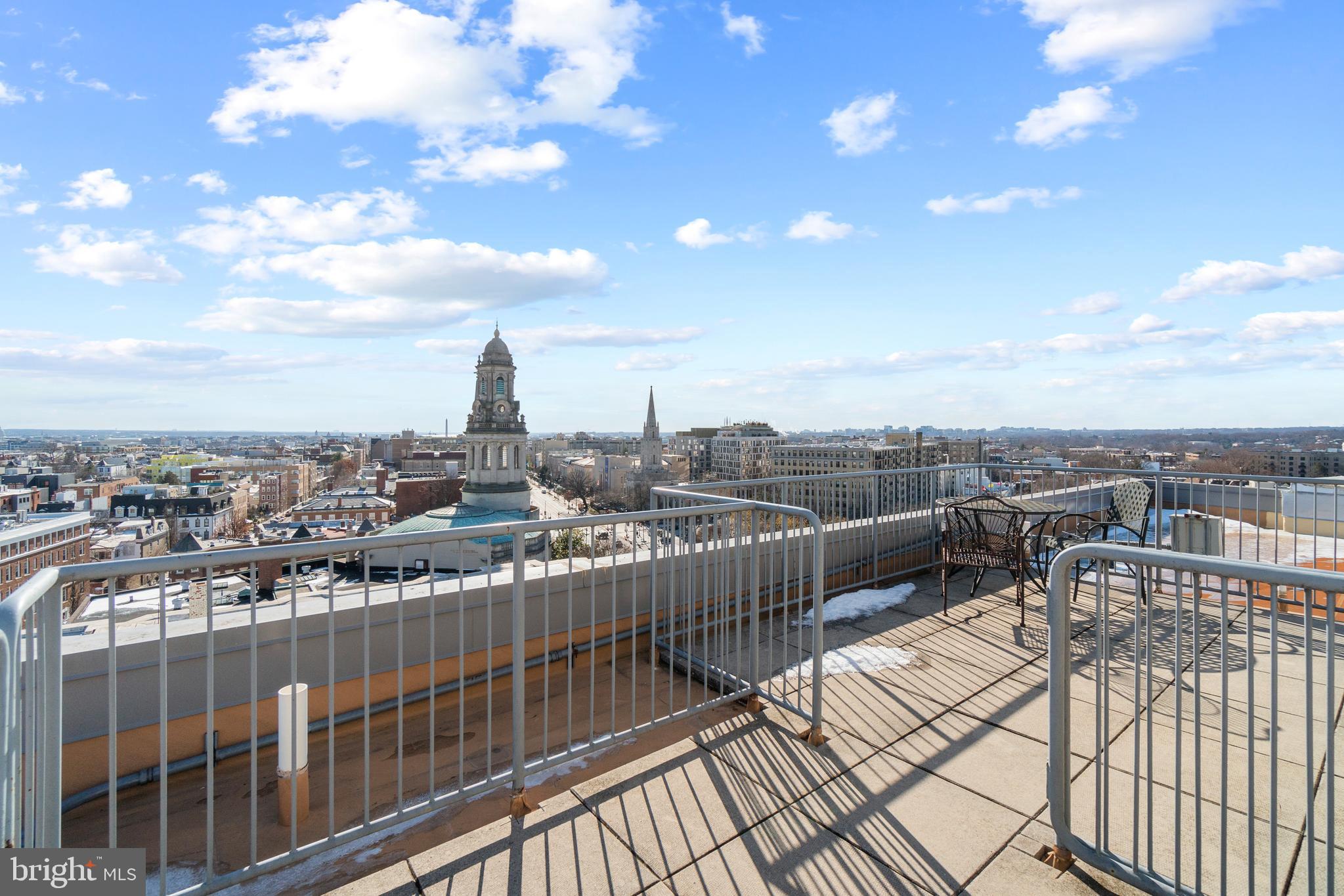 3039 16th Street Northwest, Unit 401 Washington, DC 20009 - Photo 23 of 25 Shared roof space