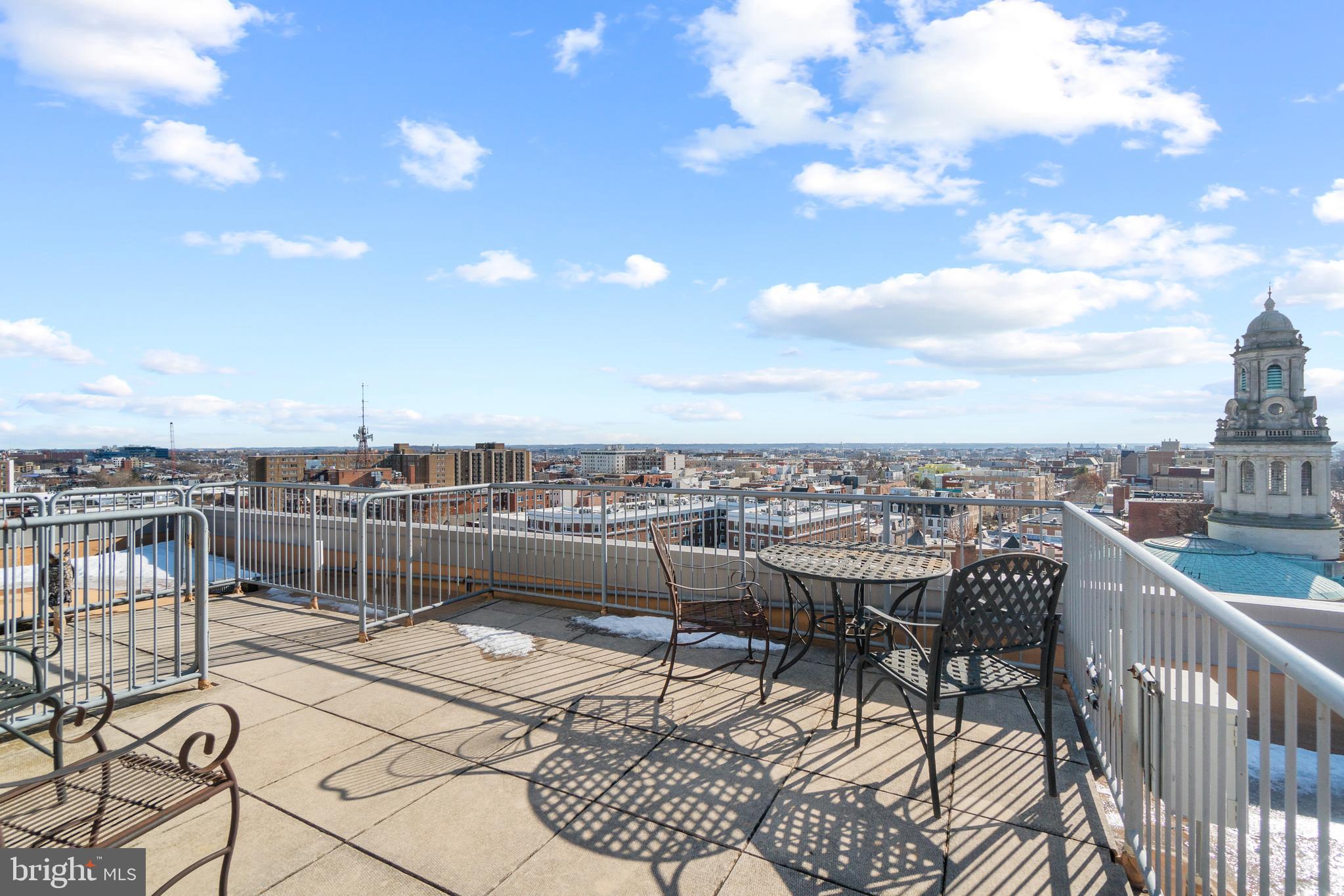 3039 16th Street Northwest, Unit 401 Washington, DC 20009 - Photo 24 of 25 Shared roof space
