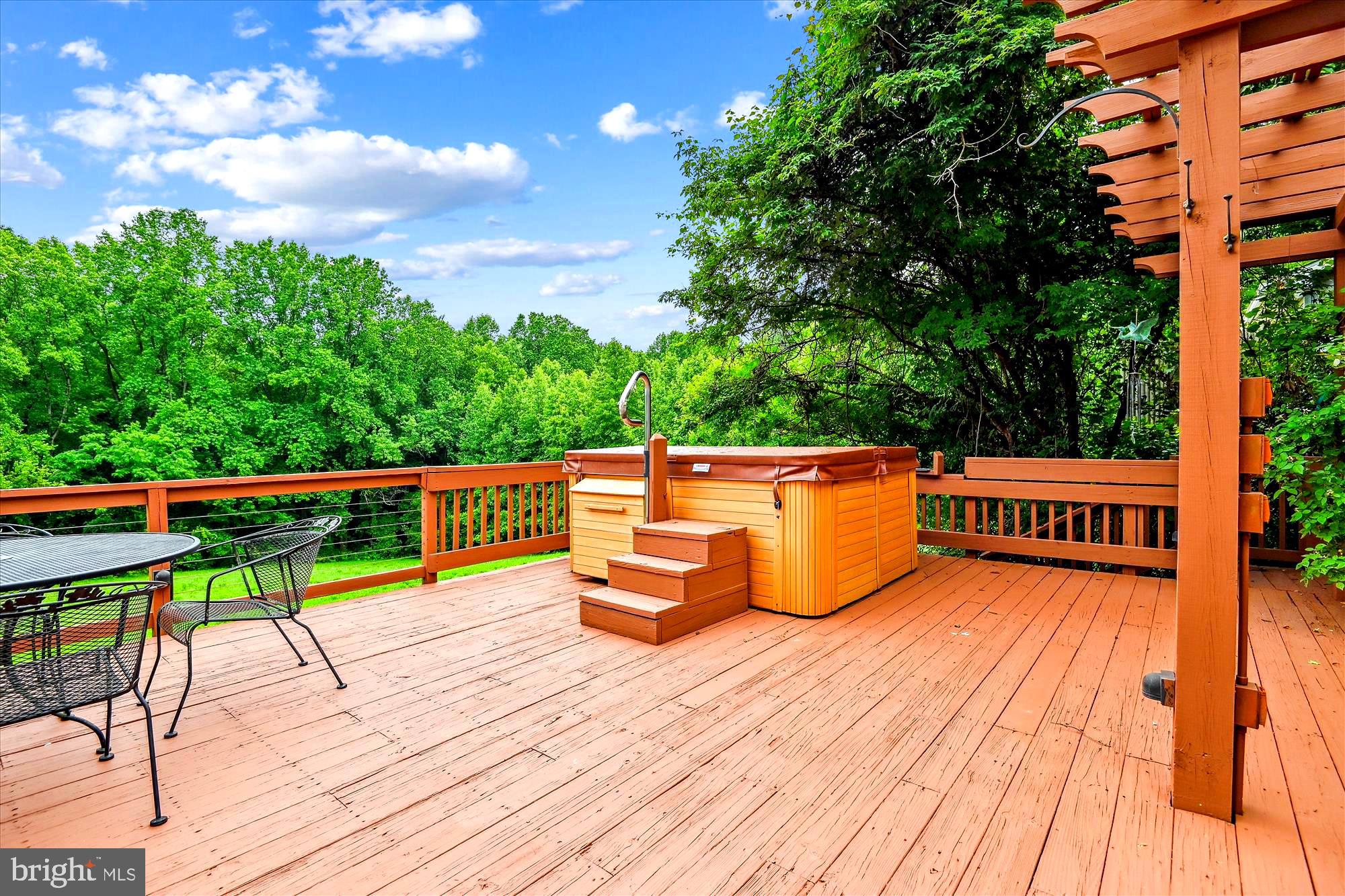 4441 Solomons Island Road Harwood, MD 20776 - Photo 27 of 87 Hot Tub Destressing Beneath Sun and Stars!