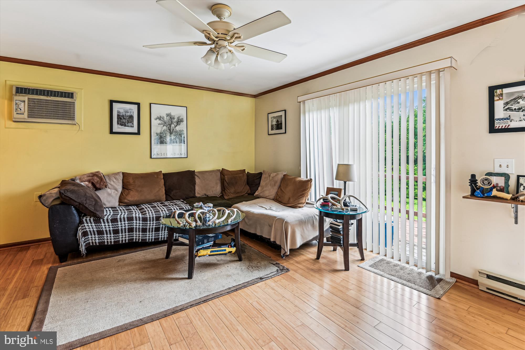 4441 Solomons Island Road Harwood, MD 20776 - Photo 64 of 87 Sliders w/Custom Blinds Opening to Raised Balcony