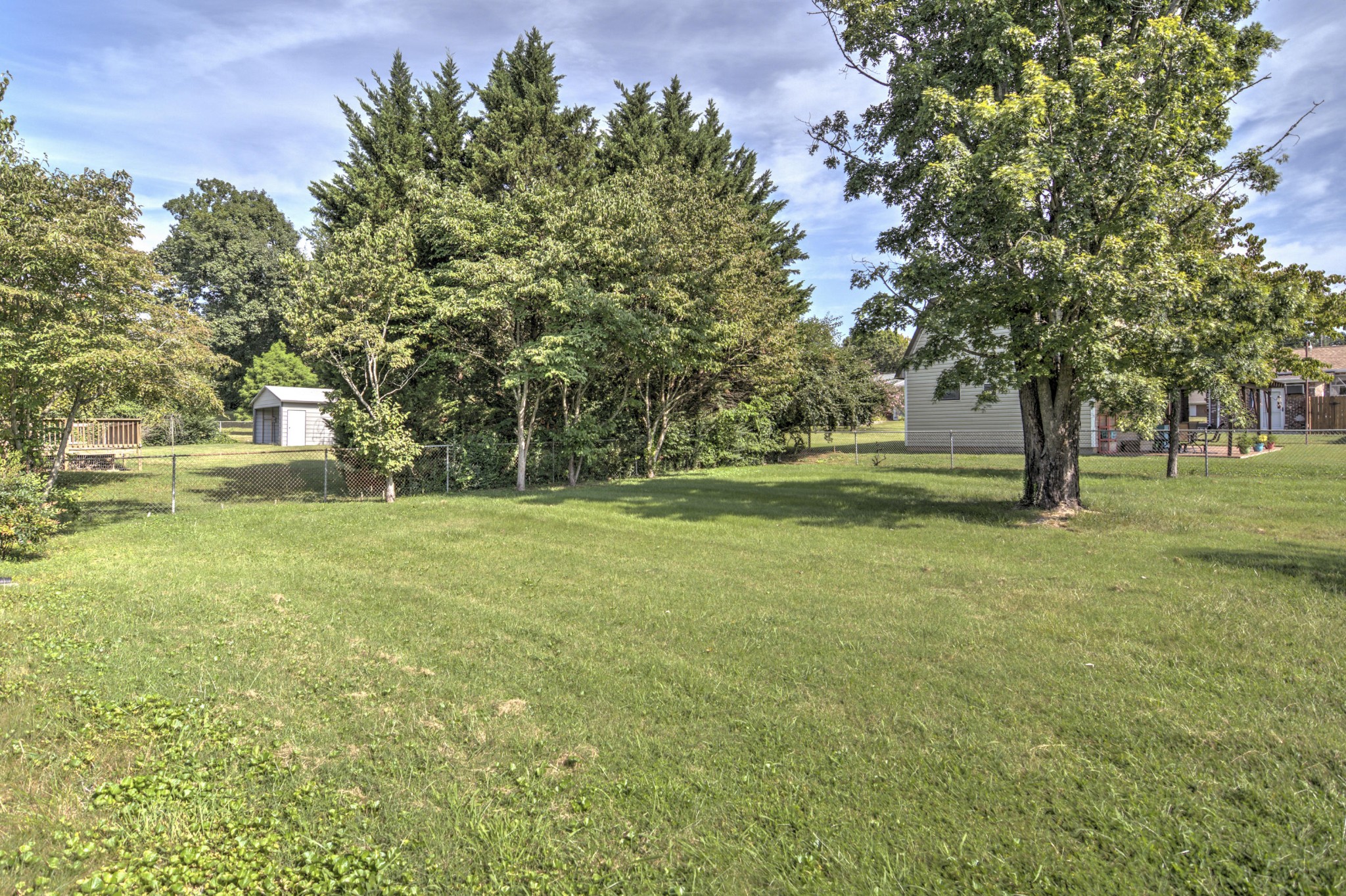 4309 Royalview Road Knoxville, TN 37921 - Photo 25 of 29 a view of outdoor space with deck and yard