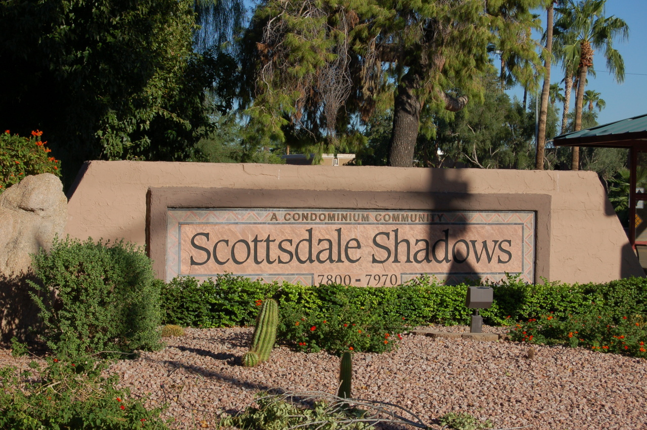 7950 East Camelback Road, Unit 107 Scottsdale, AZ 85251 - Photo 18 of 18 Sign