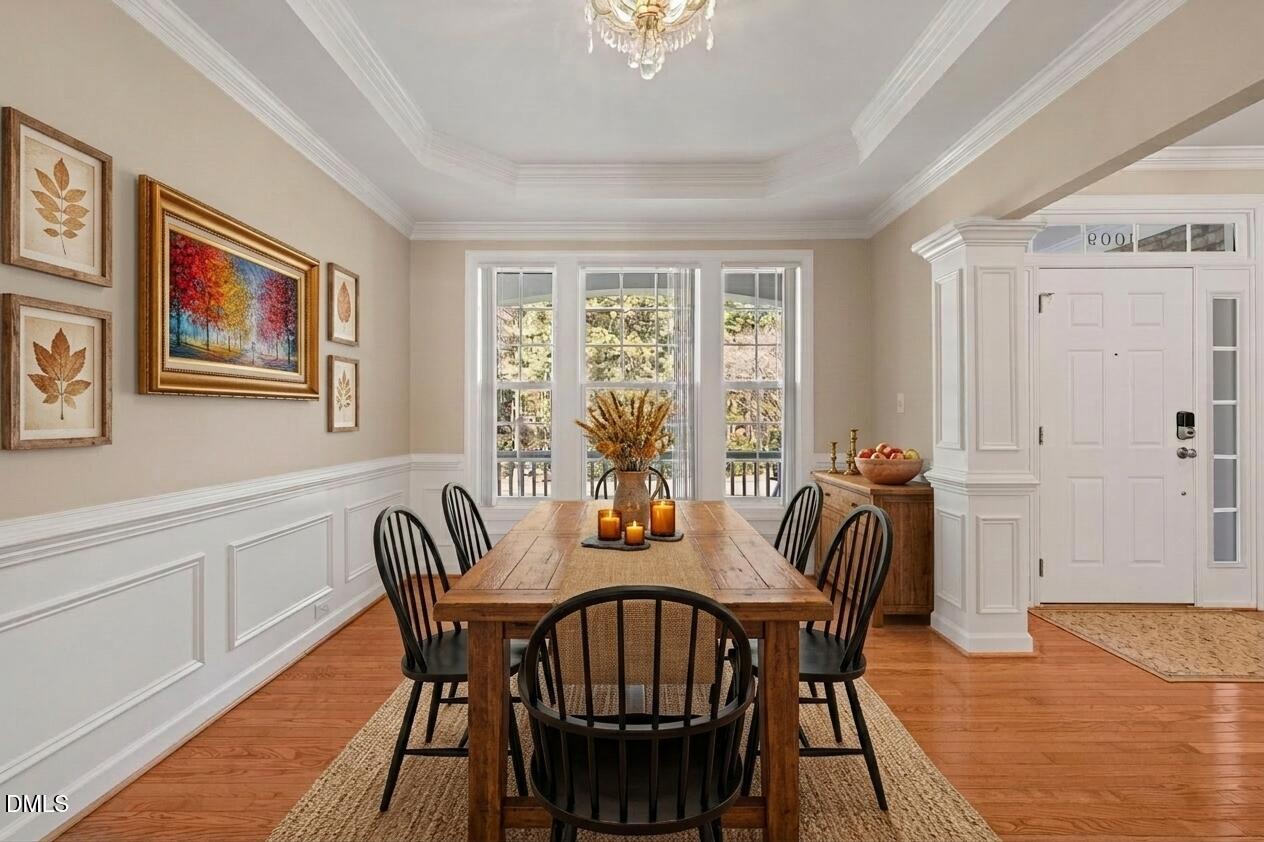 1009 Hidden River Court Raleigh, NC 27614 - Photo 6 of 40 VIrtually Staged Dining room
