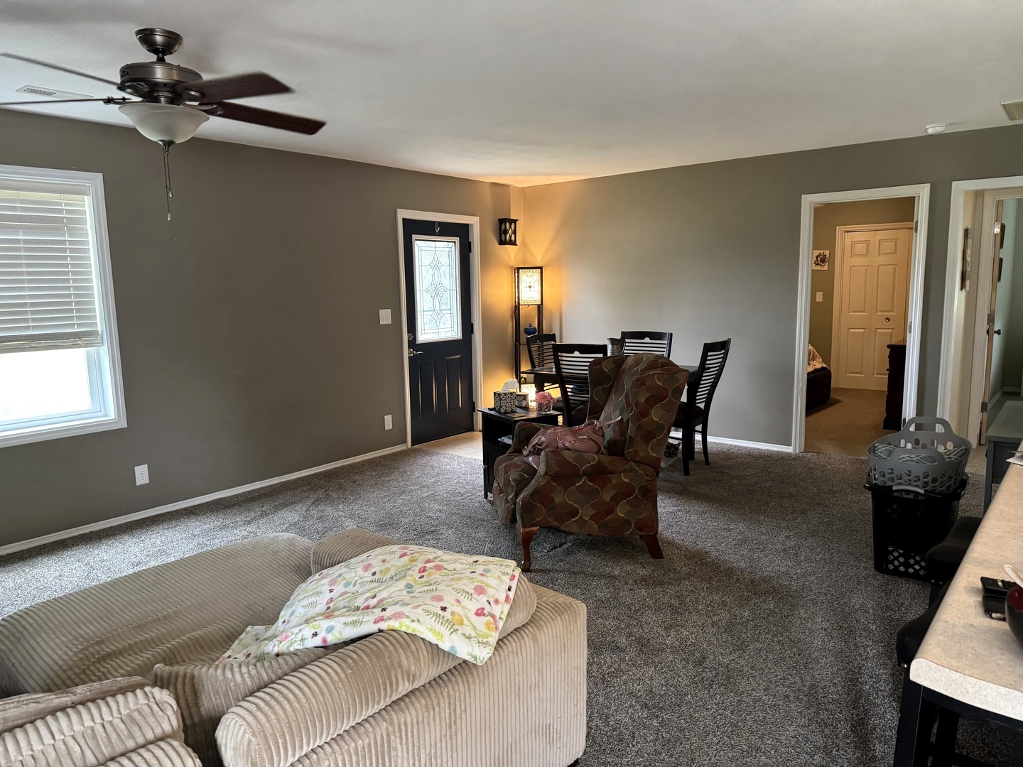 202 Front Street Malden, IL 61337 - Photo 7 of 17 a living room with furniture and wooden floor