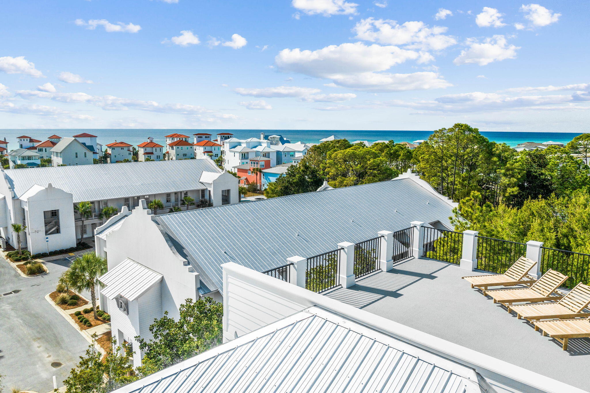 54 Marthas Lane Santa Rosa Beach, FL 32459 - Photo 7 of 59 an aerial view of a house with a garden