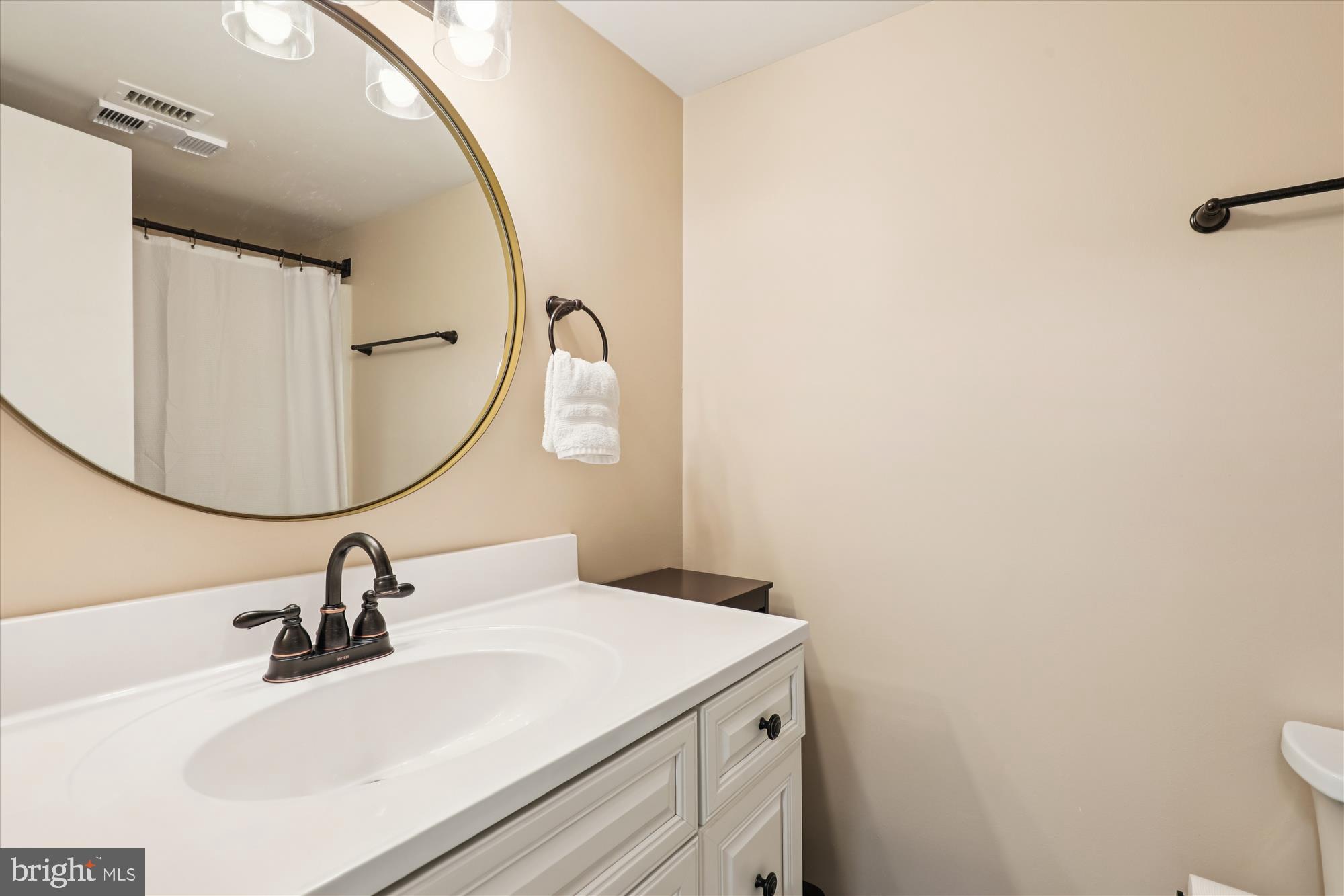 5802 Cove Landing Road, Unit 101 Burke, VA 22015 - Photo 23 of 35 a bathroom with a sink and mirror
