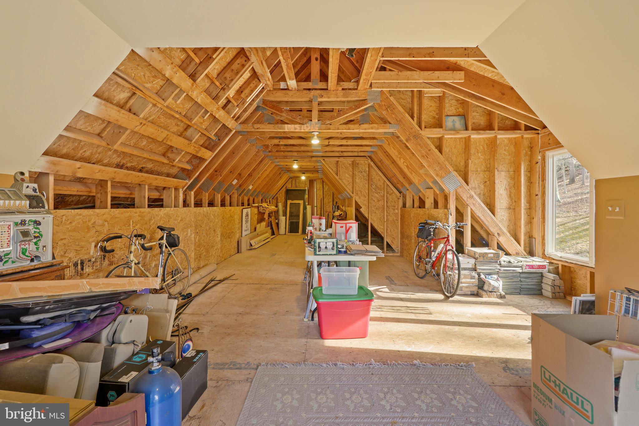 2159 Belfast Road Sparks Glencoe, MD 21152 - Photo 86 of 119 Unfinished room 42x14 above garage wired for HVAC