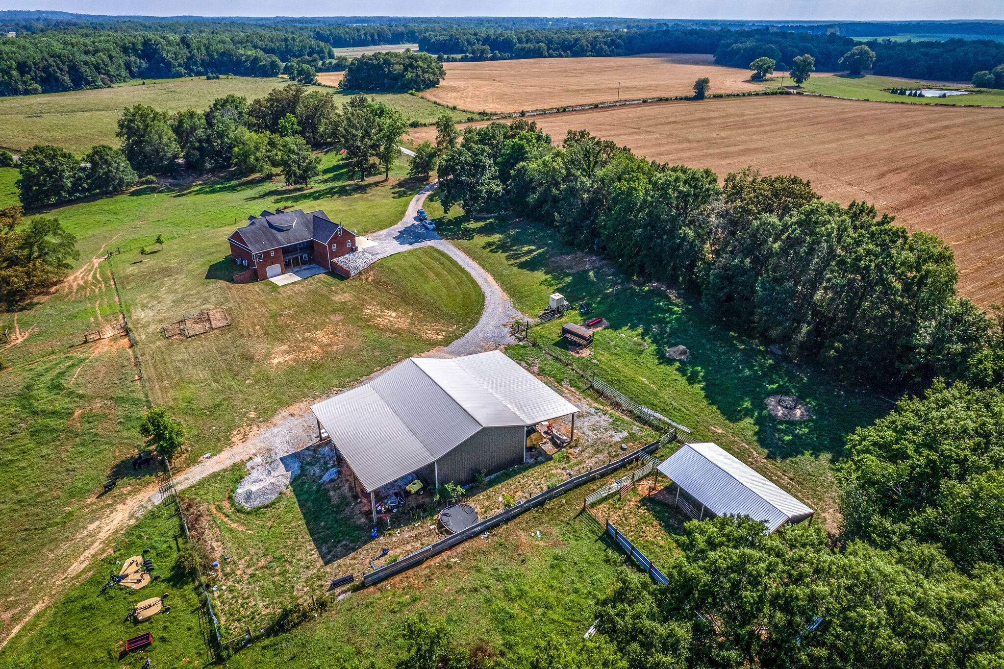 775 Ivy Lake Road Morrison, TN 37357 - Photo 54 of 69 an aerial view of a house with garden space and outdoor space