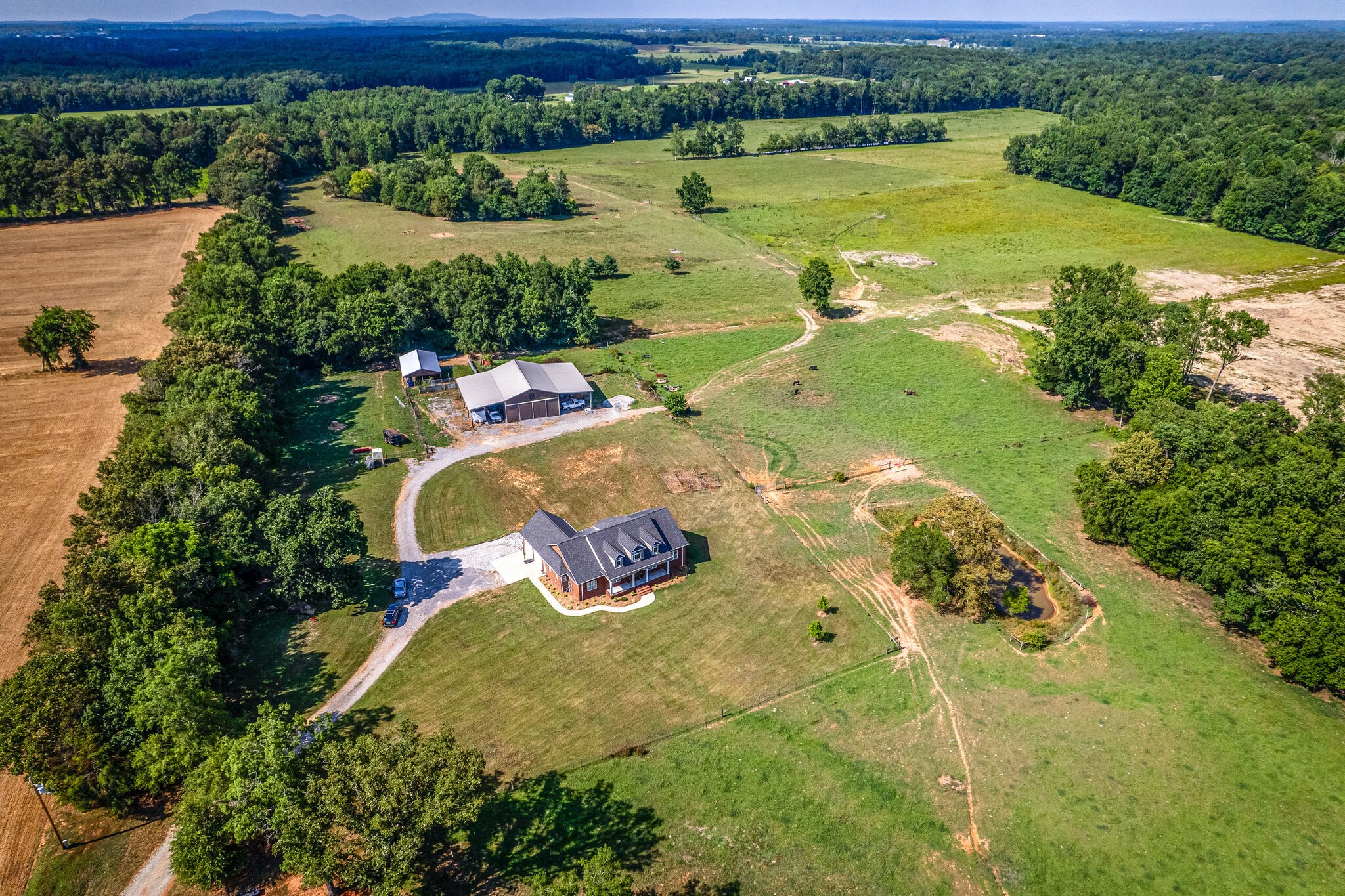 775 Ivy Lake Road Morrison, TN 37357 - Photo 69 of 69 an aerial view of a swimming pool with a yard