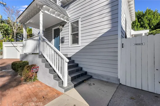 a view of a small space