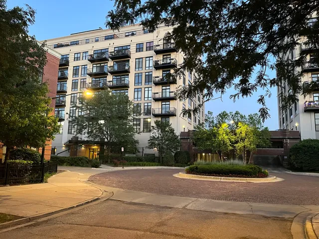 a view of path along with seating space