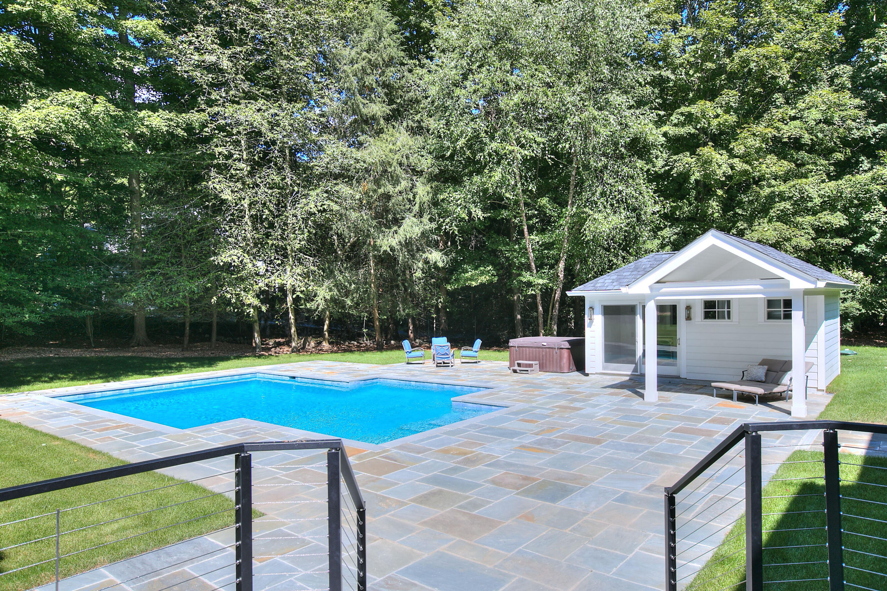 72 Valley Road New Canaan, CT 06840 - Photo 41 of 44 View From Terrace
