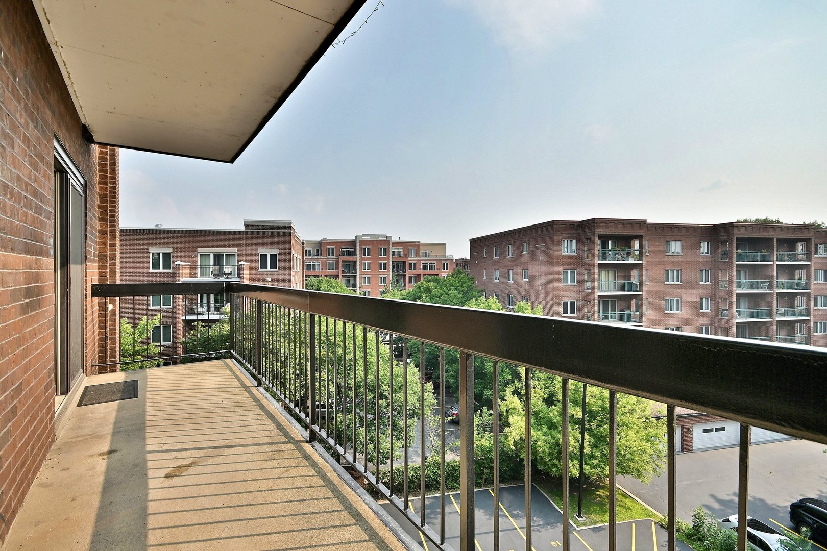 711 South River Road, Unit 508 Des Plaines, IL 60016 - Photo 28 of 41 a view of city from a balcony