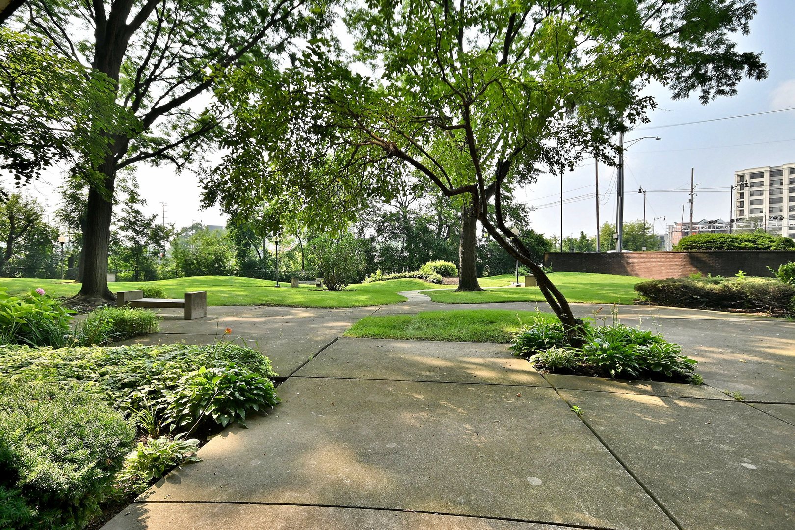 711 South River Road, Unit 508 Des Plaines, IL 60016 - Photo 36 of 41 a view of a park with large trees