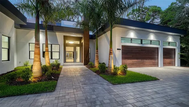 a front view of a house having yard