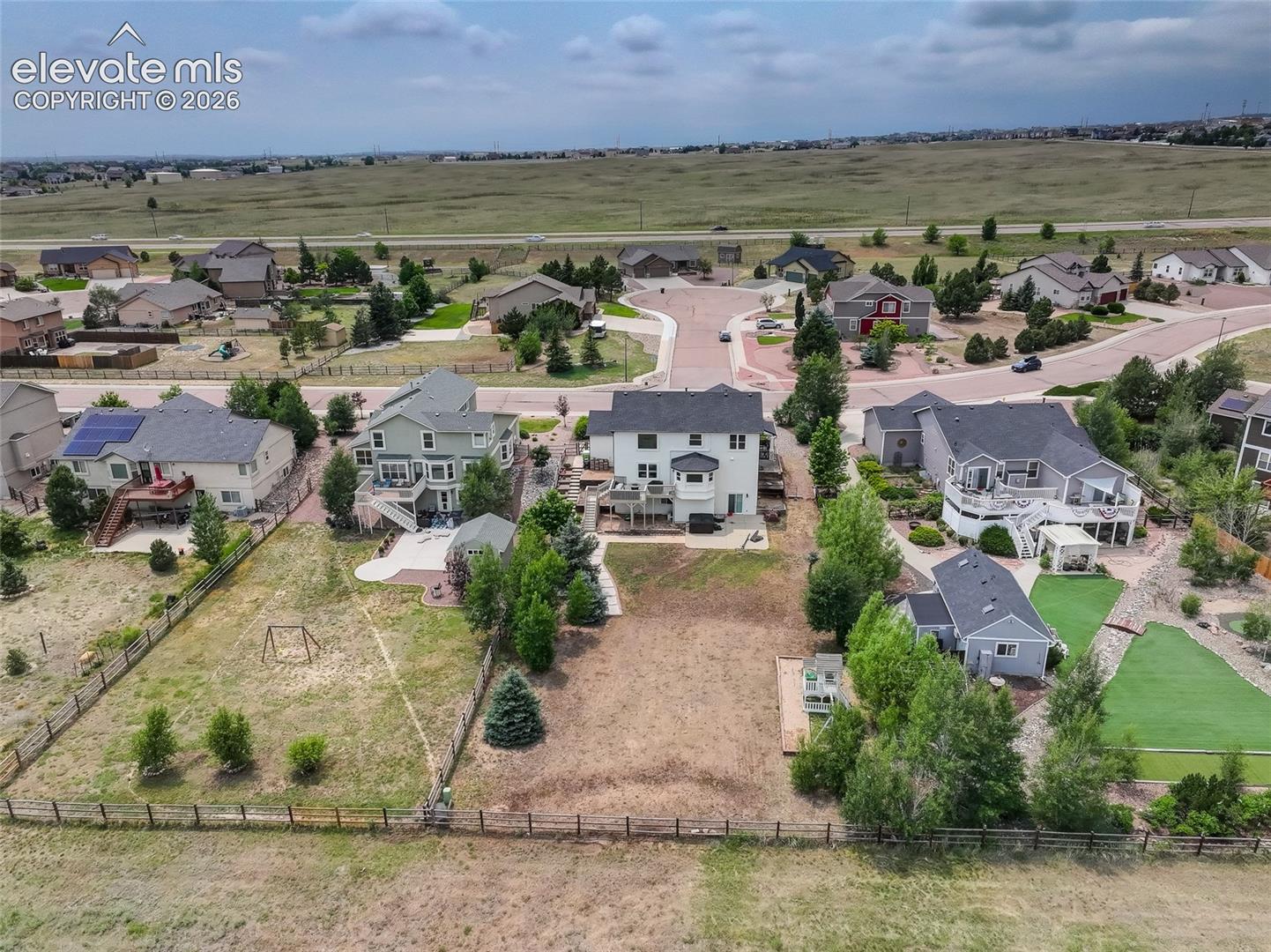 11662 Rio Secco Road Peyton, CO 80831 - Photo 27 of 29 Large yard for outdoor entertainment