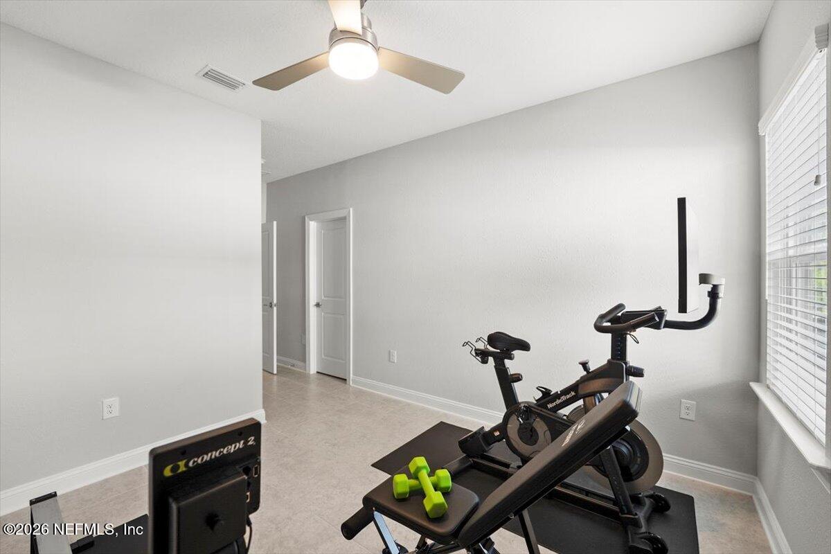 219 Morning Mist Lane St. Johns, FL 32259 - Photo 23 of 81 a view of a workspace with furniture and a window