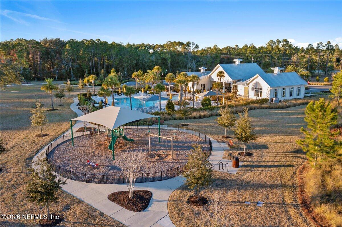 219 Morning Mist Lane St. Johns, FL 32259 - Photo 78 of 81 a view of a house with a yard and lake view