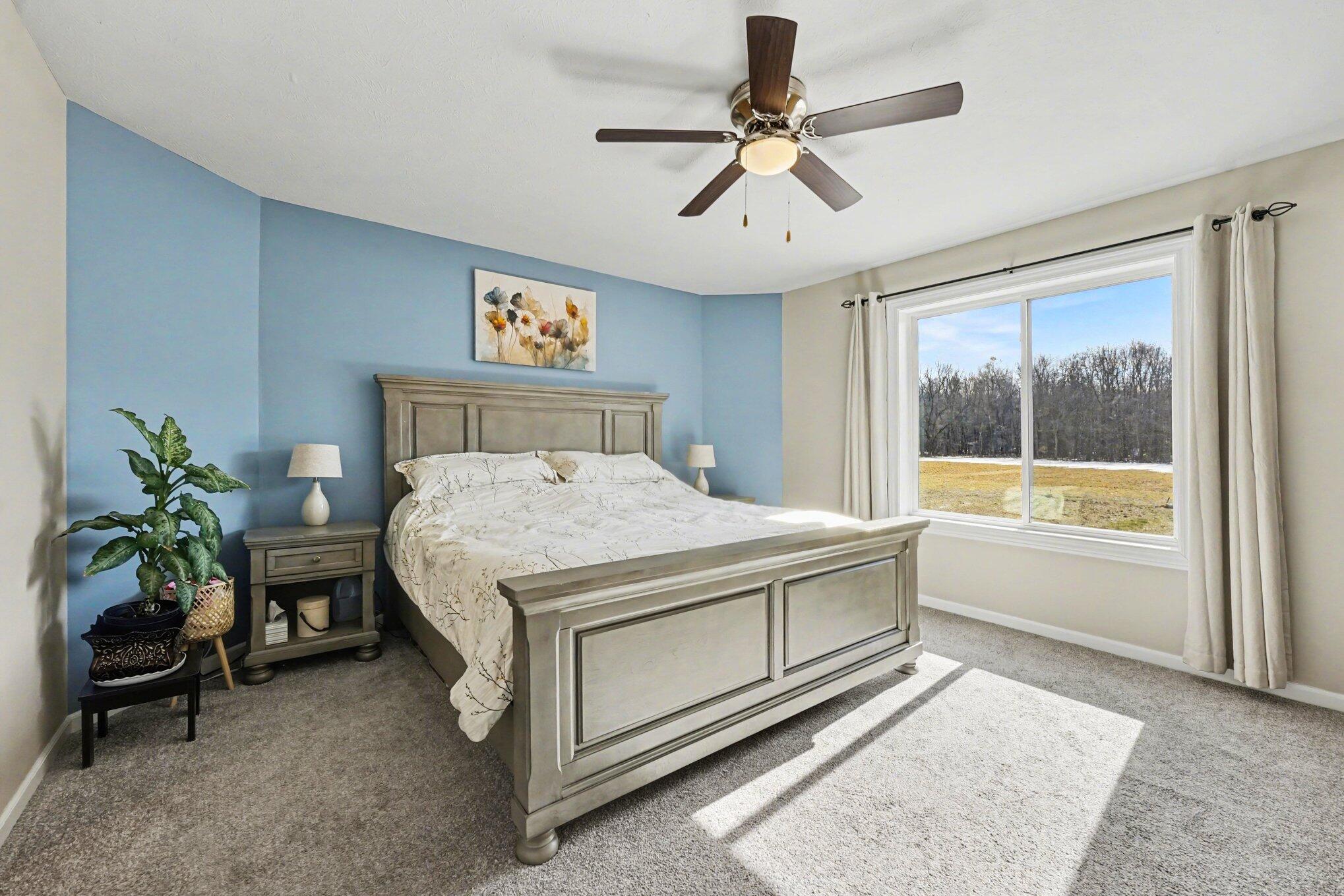 7450 19 Mile Road Northeast Cedar Springs, MI 49319 - Photo 11 of 34 Primary Bedroom