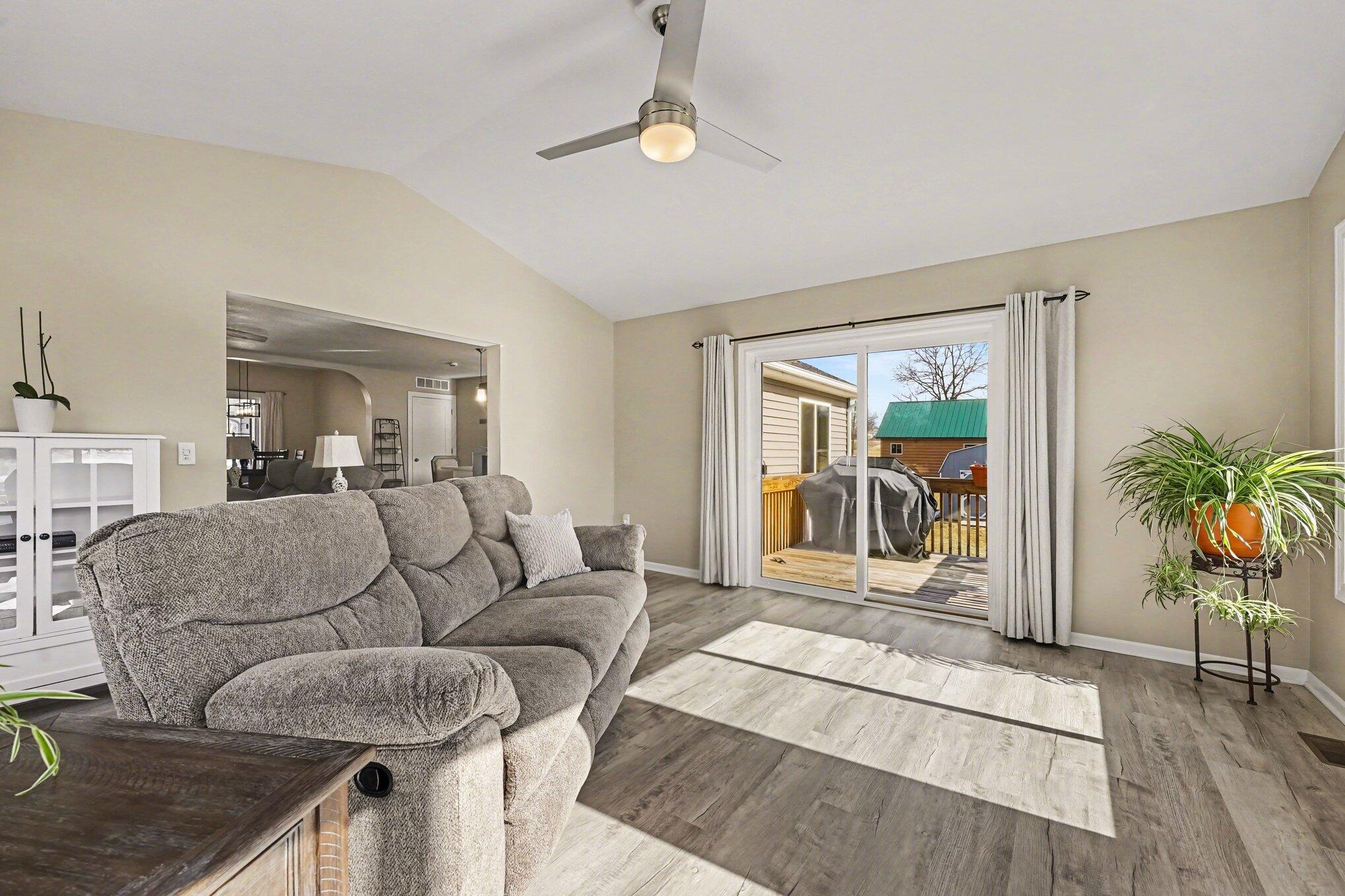 7450 19 Mile Road Northeast Cedar Springs, MI 49319 - Photo 10 of 34 Opens to Deck