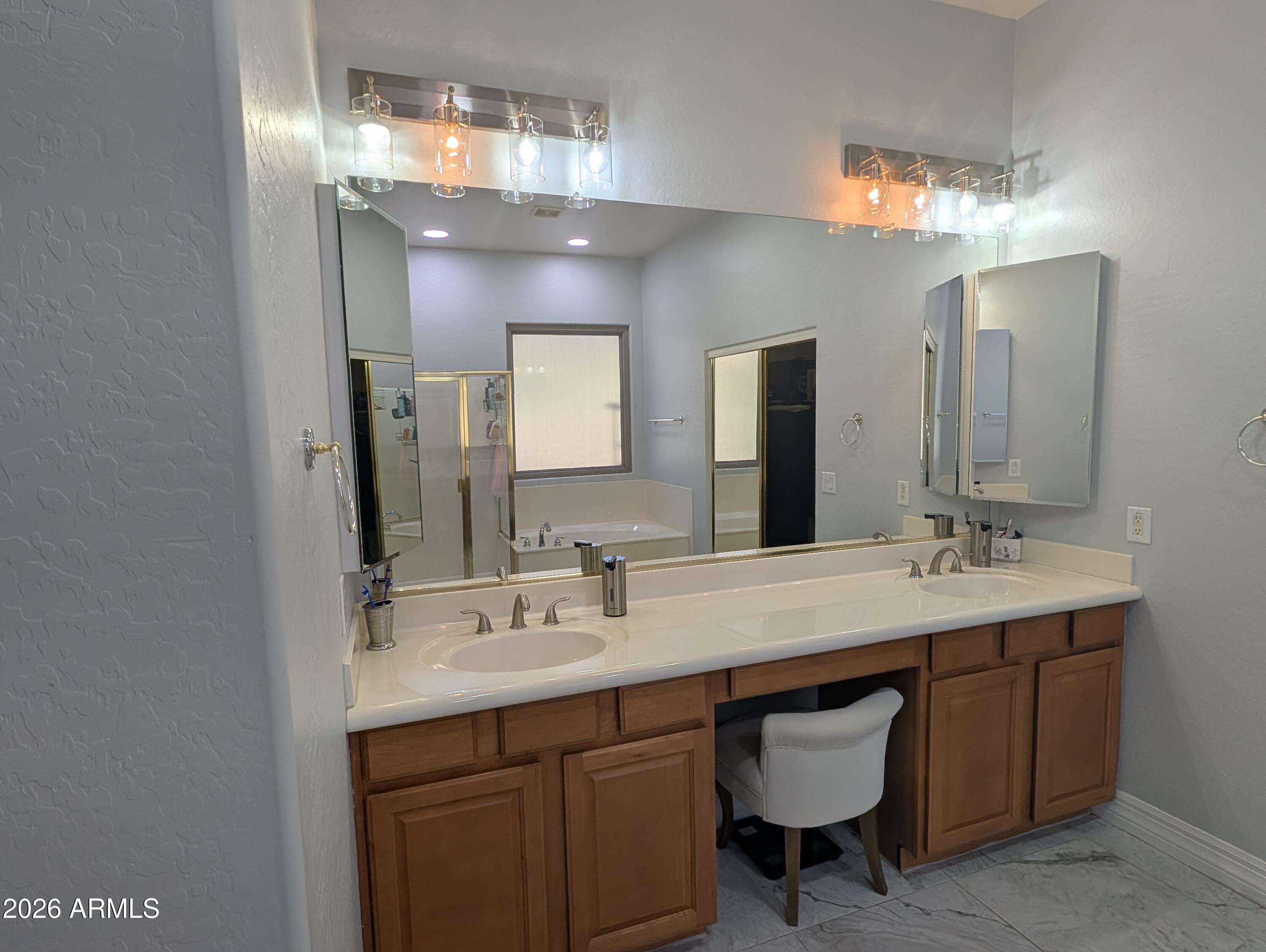 4306 West Summerside Road Laveen, AZ 85339 - Photo 24 of 49 Primary Bath - New Lighting