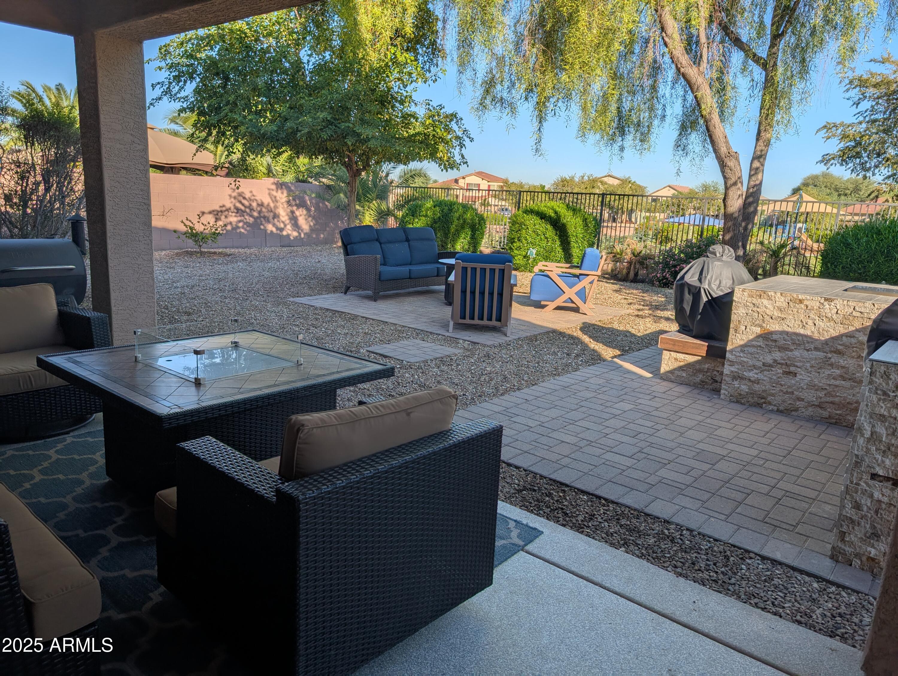 4306 West Summerside Road Laveen, AZ 85339 - Photo 37 of 49 Relaxing Patio & Views