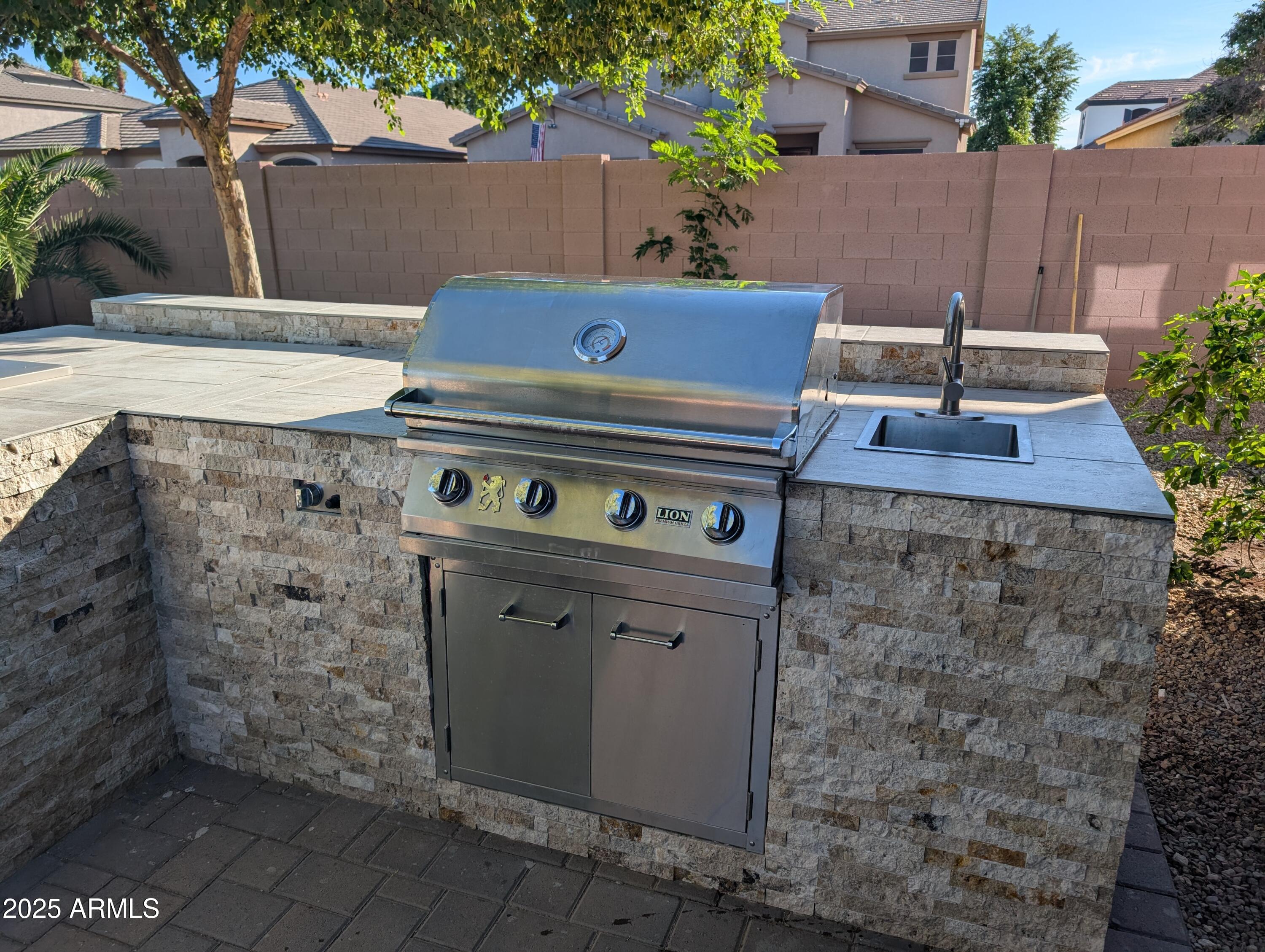 4306 West Summerside Road Laveen, AZ 85339 - Photo 40 of 49 Built-In BBQ