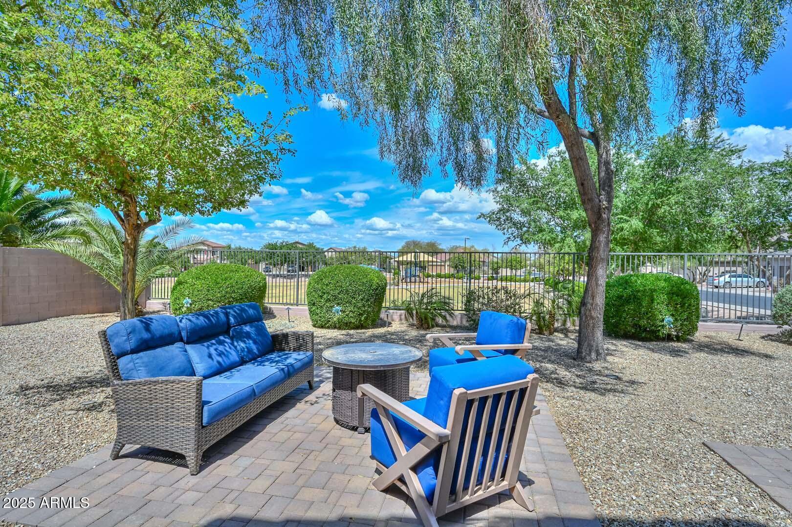 4306 West Summerside Road Laveen, AZ 85339 - Photo 43 of 49 Backyard-View Fence