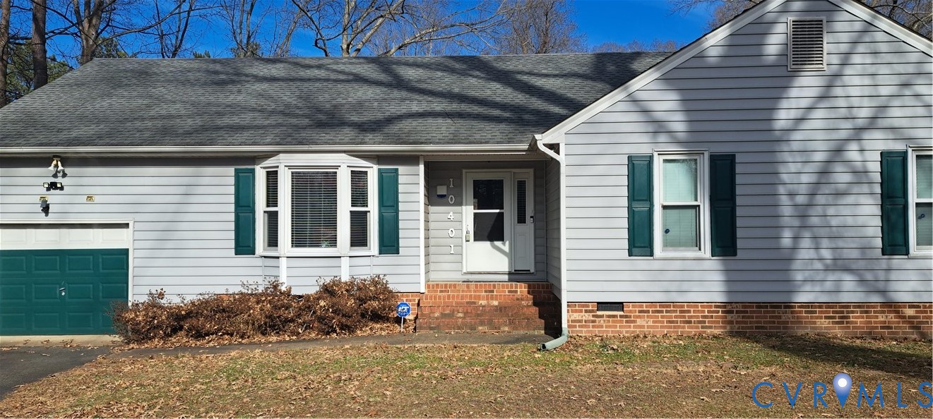 10401 Hamlin Place Chester, VA 23831 - Photo 1 of 19 View of front of house featuring a shingled roof,