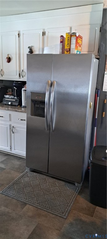 10401 Hamlin Place Chester, VA 23831 - Photo 5 of 19 Kitchen view of stainless steel fridge, white cabi